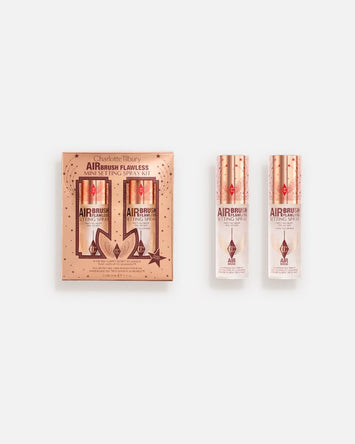 Charlotte tilbury airbrush flawless mini setting spray kit