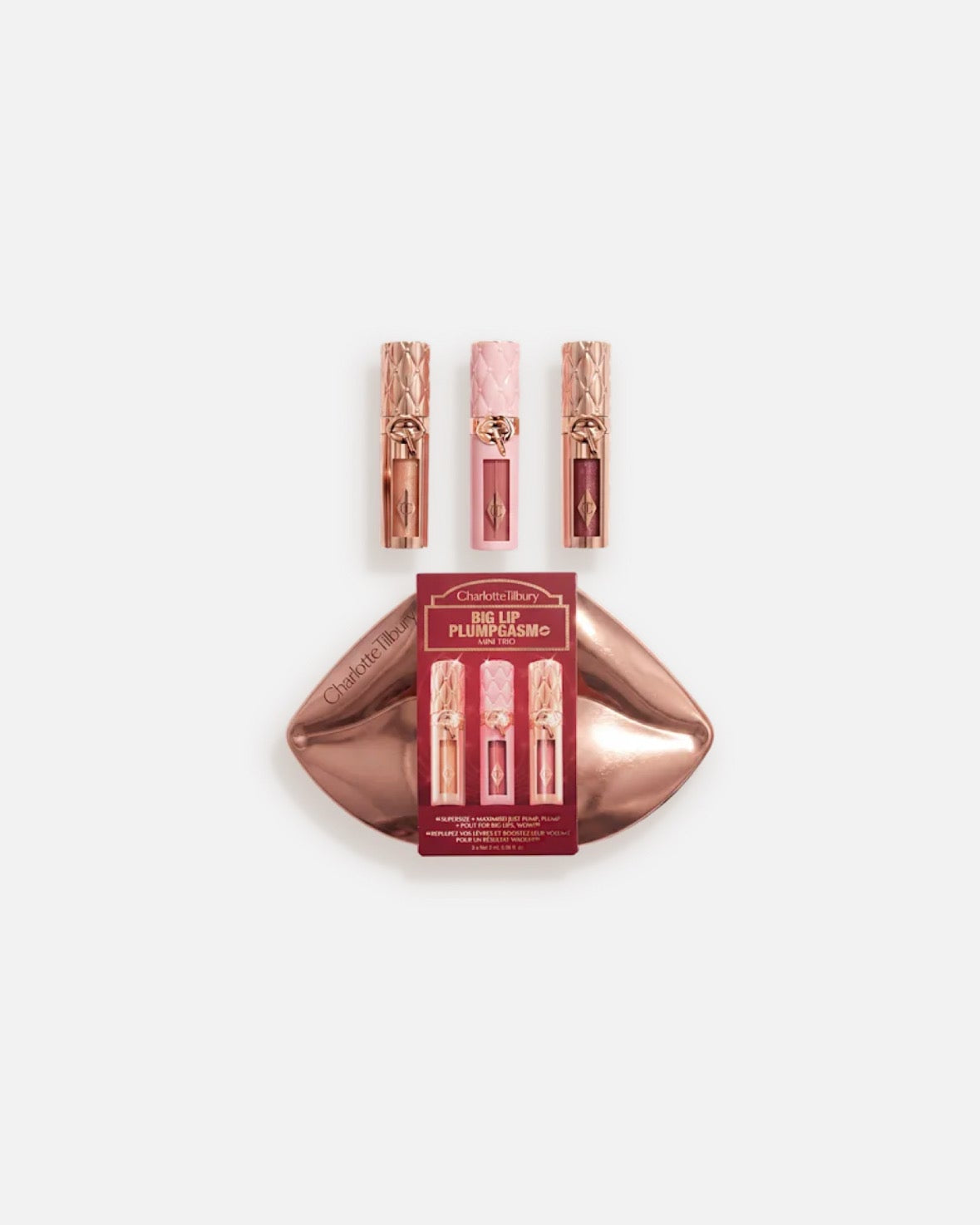 Charlotte tilbury big lip plumpgasm mini trio