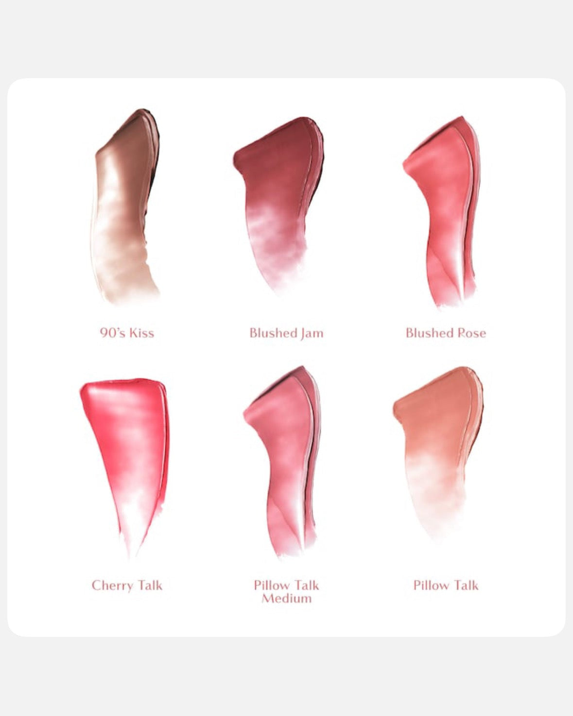 Charlotte Tilbury Pillow Talk Long Lasting Blush Balm Sheer Lip Tint