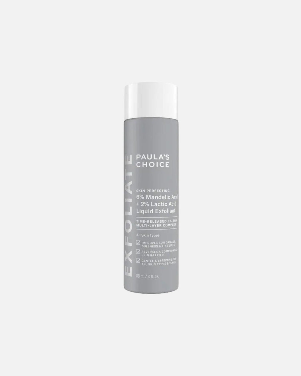 Paula's Choice 6% Mandelic Acid + 2% Lactic Acid AHA Liquid Exfoliant for Dark Spots, Textured Skin