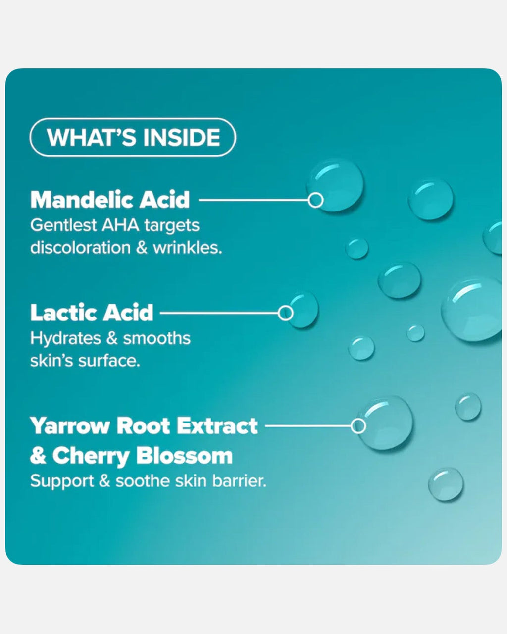 Paula's Choice 6% Mandelic Acid + 2% Lactic Acid AHA Liquid Exfoliant for Dark Spots, Textured Skin