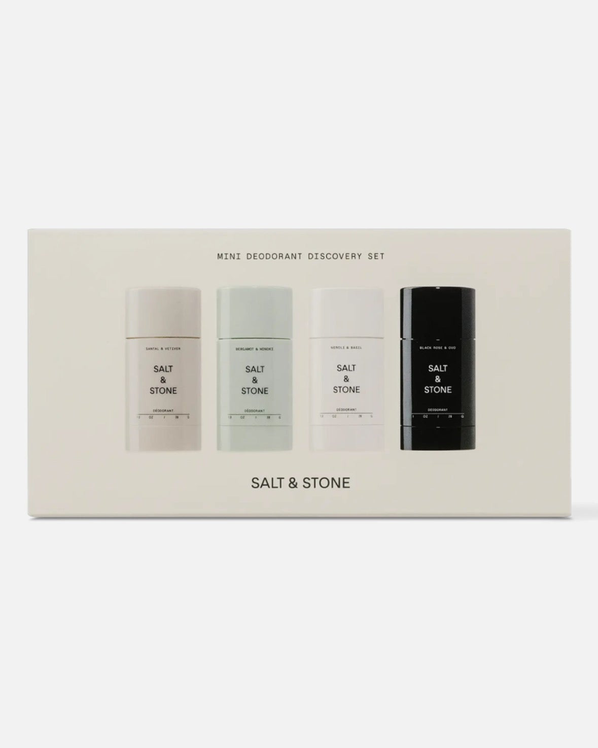 Salt & Stone Mini Deodorant Discovery Set