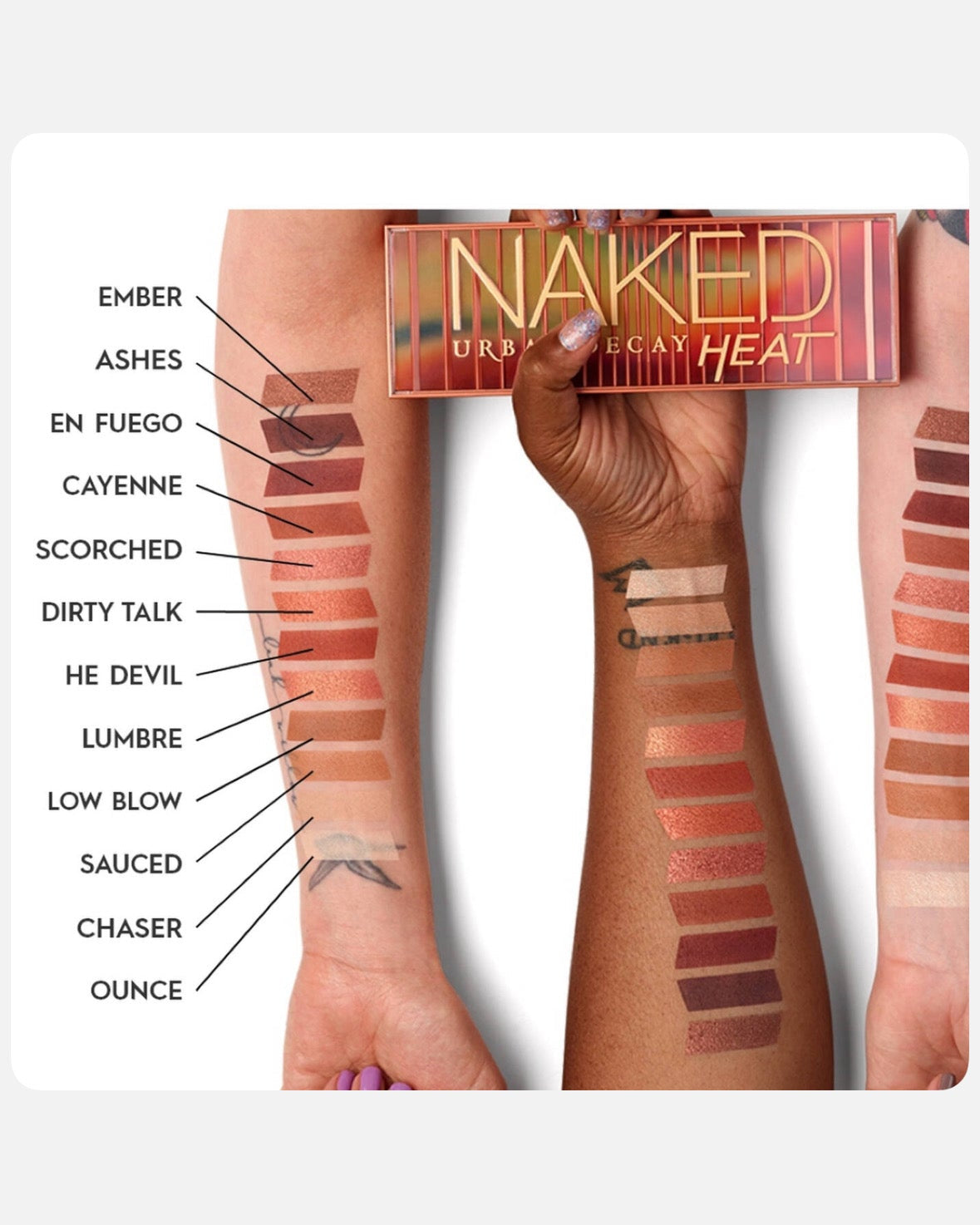 Urban Decay Naked Heat Eyeshadow Palette