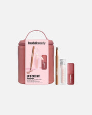 HUDA BEAUTY Blushed Nudes Lip & Cheek Kit
