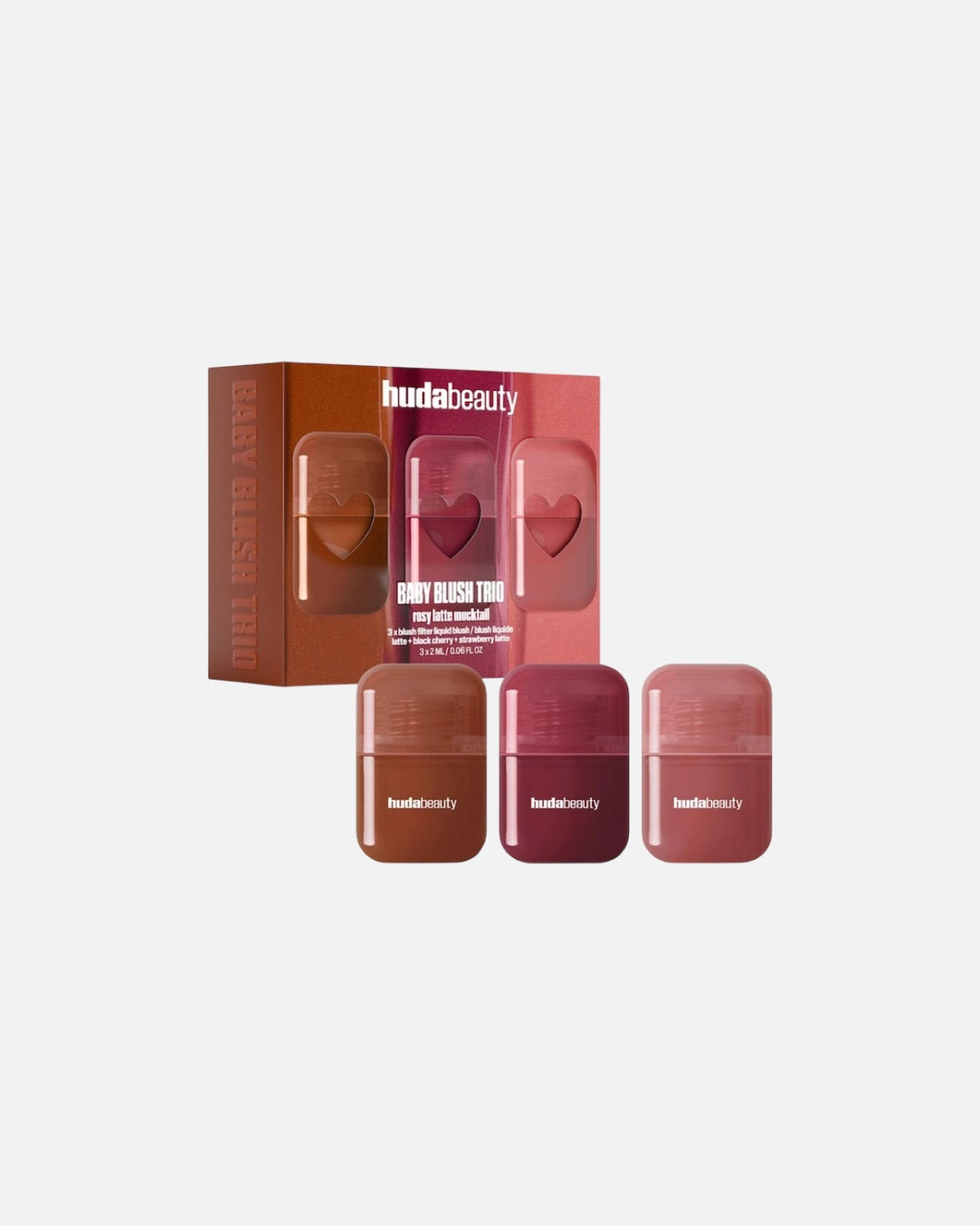 HUDA BEAUTY  Mini Blush Mocktail Trio Gift Set