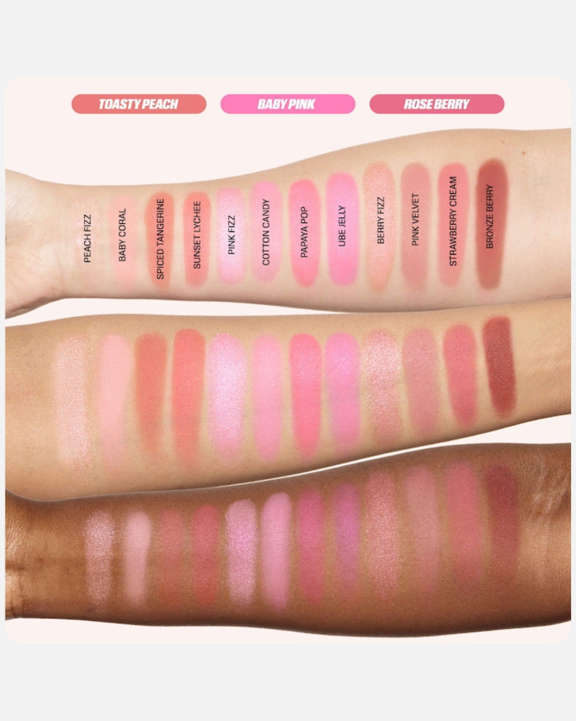 HUDA BEAUTY Blush Filter Blurring Blushlighters Palette