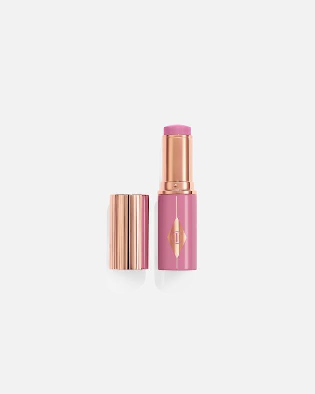 Charlotte Tilbury Unreal Lip + Cheek Glow Blush Stick with Hyaluronic Acid