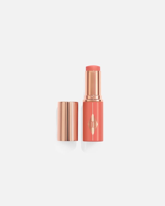Charlotte Tilbury Unreal Lip + Cheek Glow Blush Stick with Hyaluronic Acid