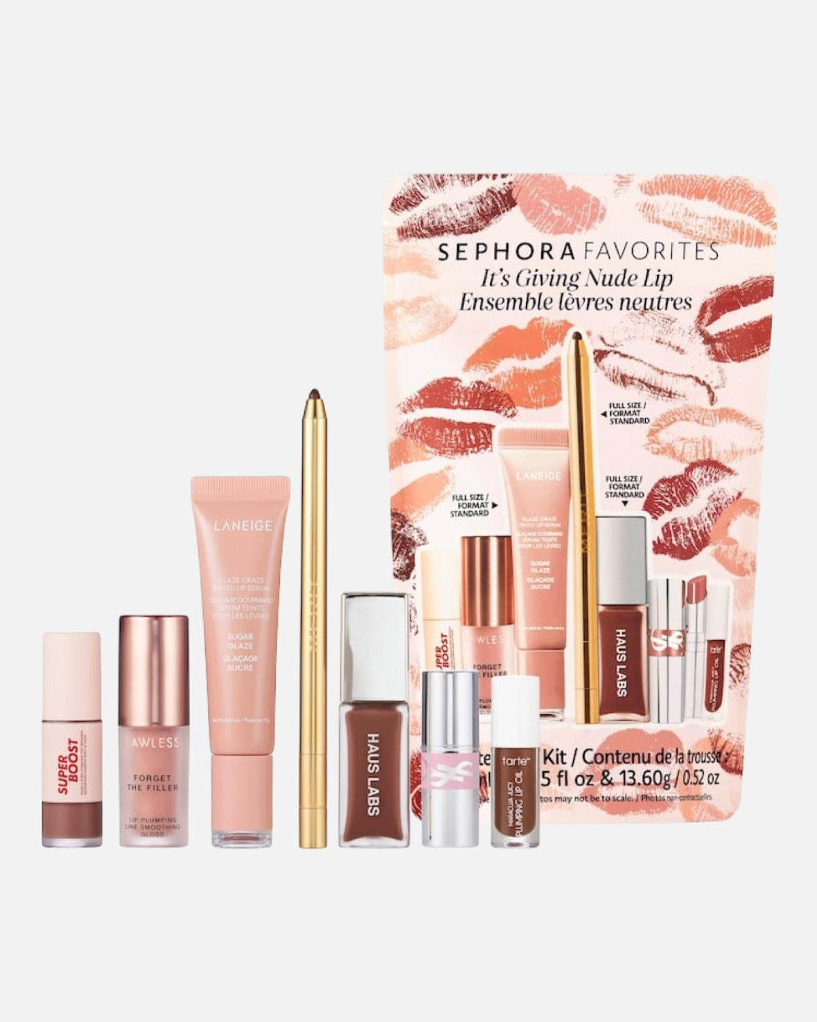 Sephora Favorites It's Giving Nude Lip Makeup Value Set