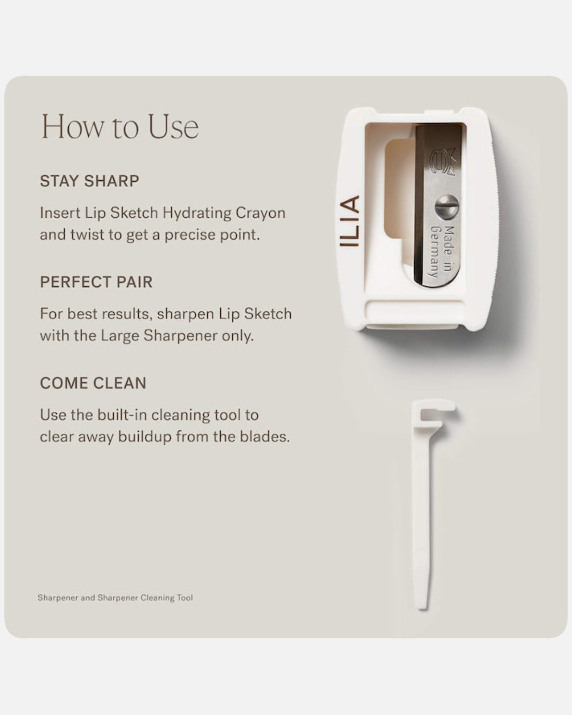 ILIA Mini Lip Sketch Duo - Lipstick + Lip Liner Gift Set