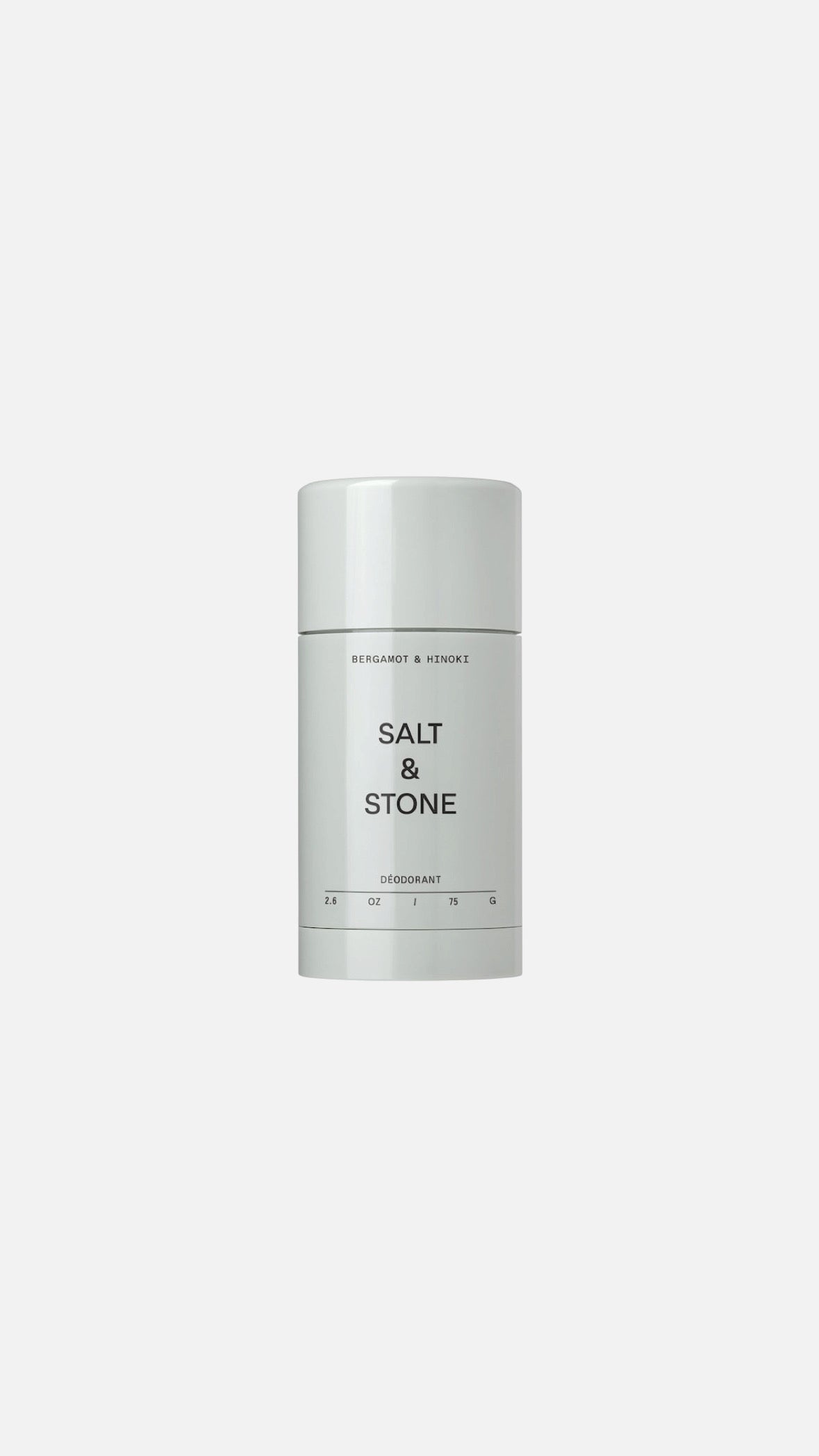Salt & Stone Bergamot & Hinoki Extra-Strength Aluminum-Free Deodorant