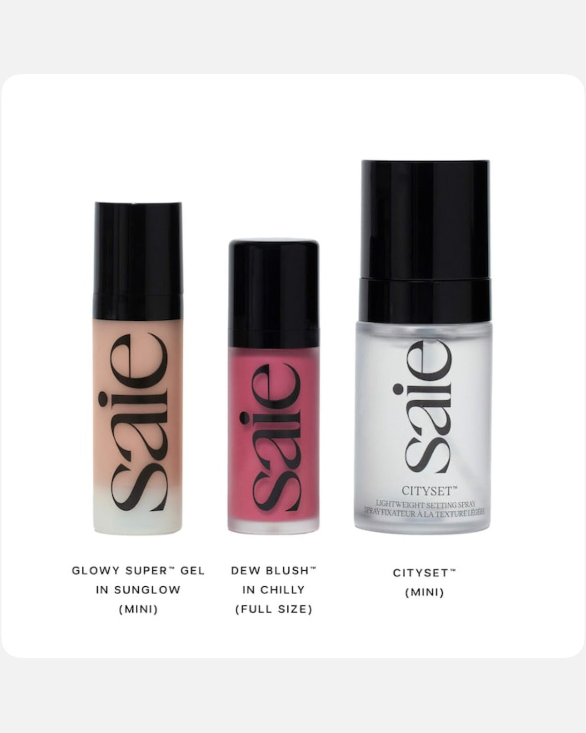 Saie The Saieglow™ Bestsellers Kit