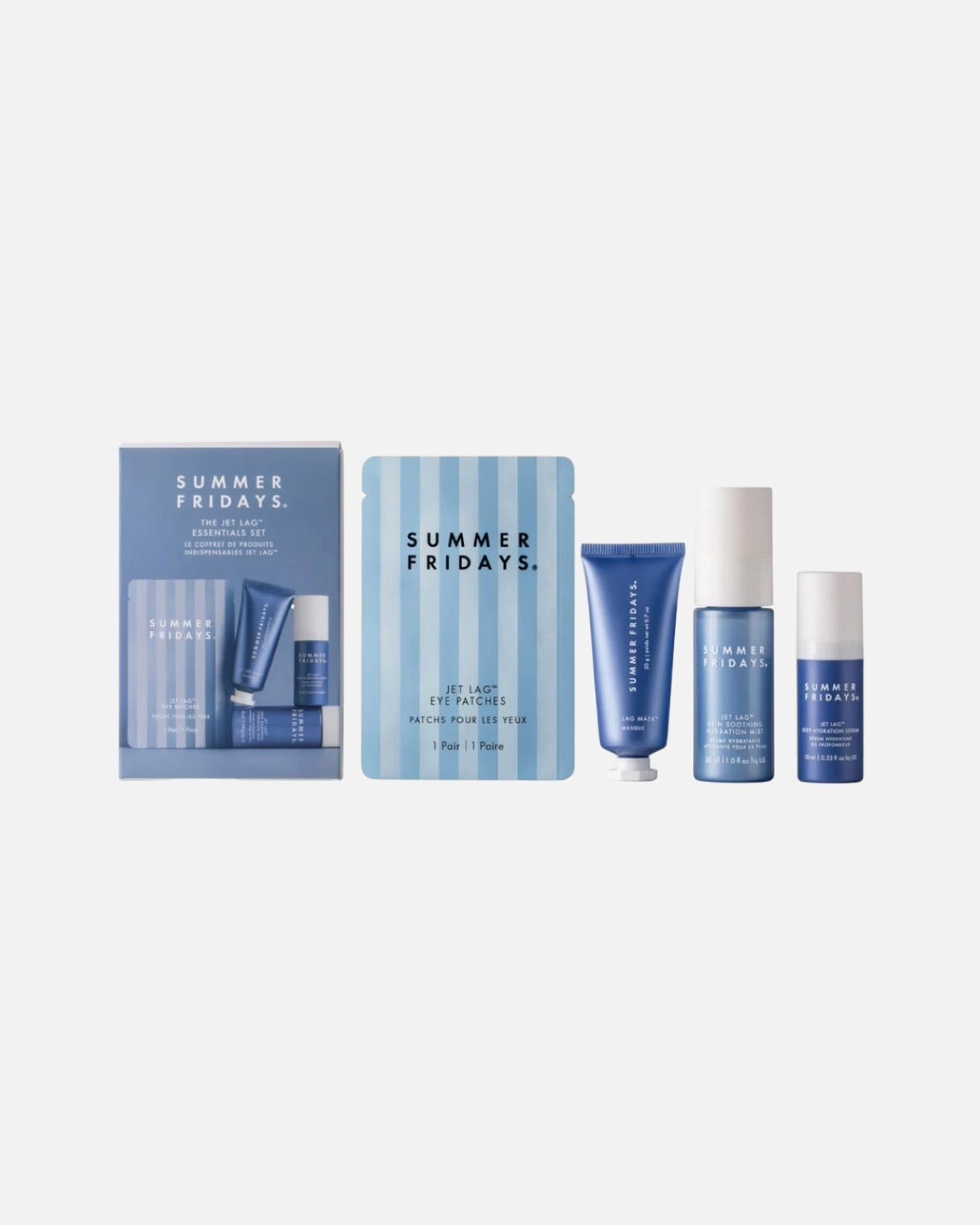 Summer Fridays Jet Lag Essentials Set