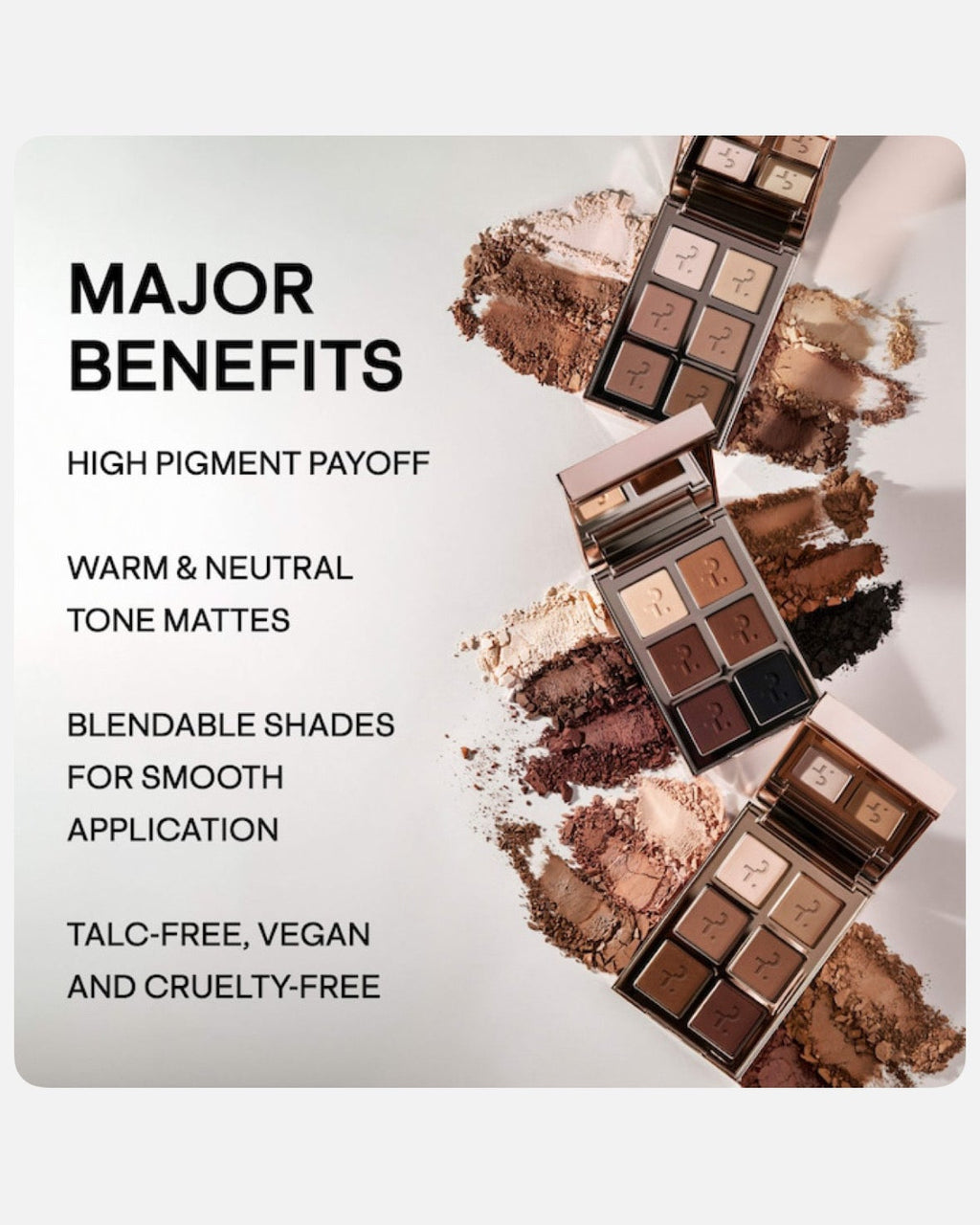 PATRICK TA Major Dimension Essential Artistry Edit Eyeshadow Palette