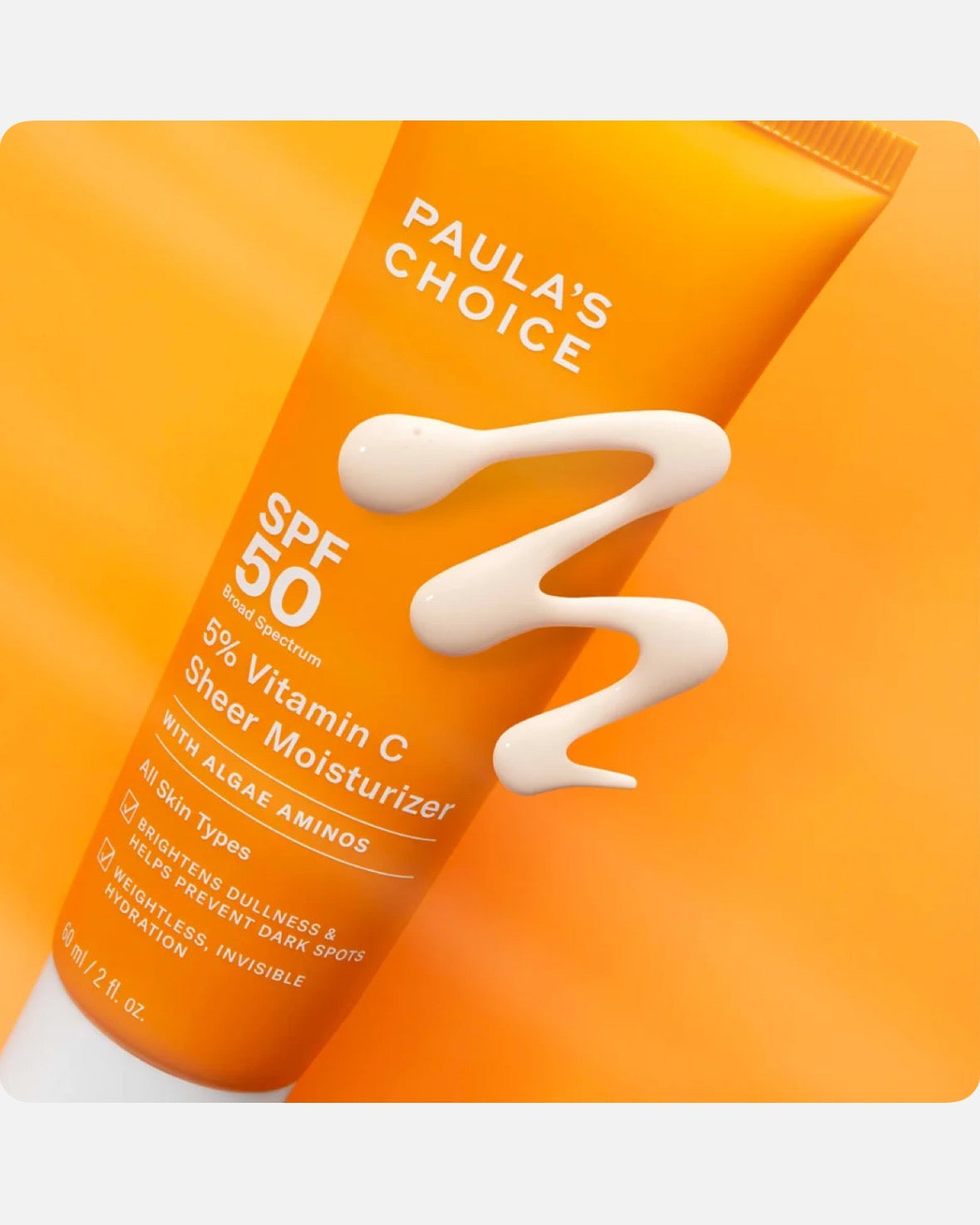 Paula's Choice 5% Vitamin C Sheer Moisturiser SPF 50