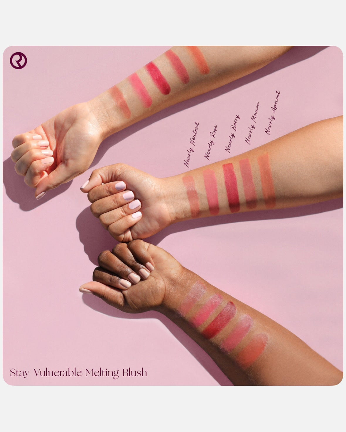 Rare Beauty by Selena Gomez Stay Vulnerable Melting Cream Blush