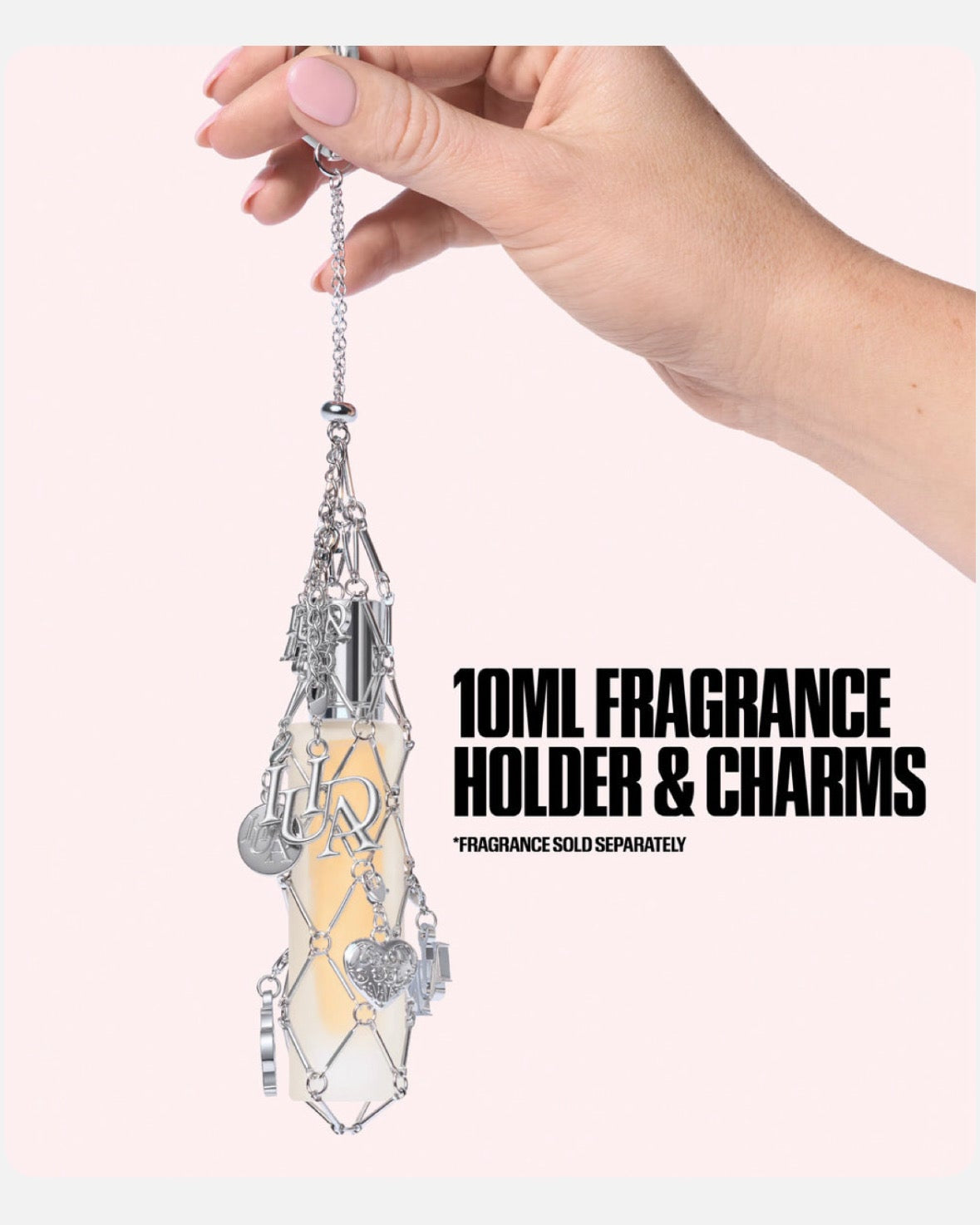 Huda beauty Travel Spray Fragrance Holder With Charms