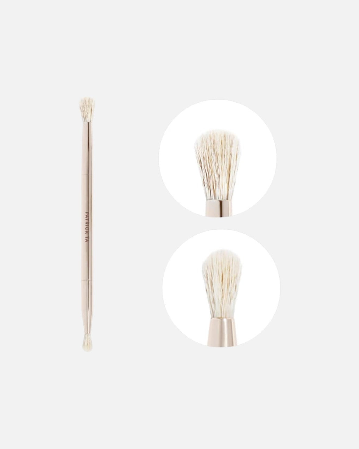 PATRICK TA Dual Ended Eyeshadow Brush