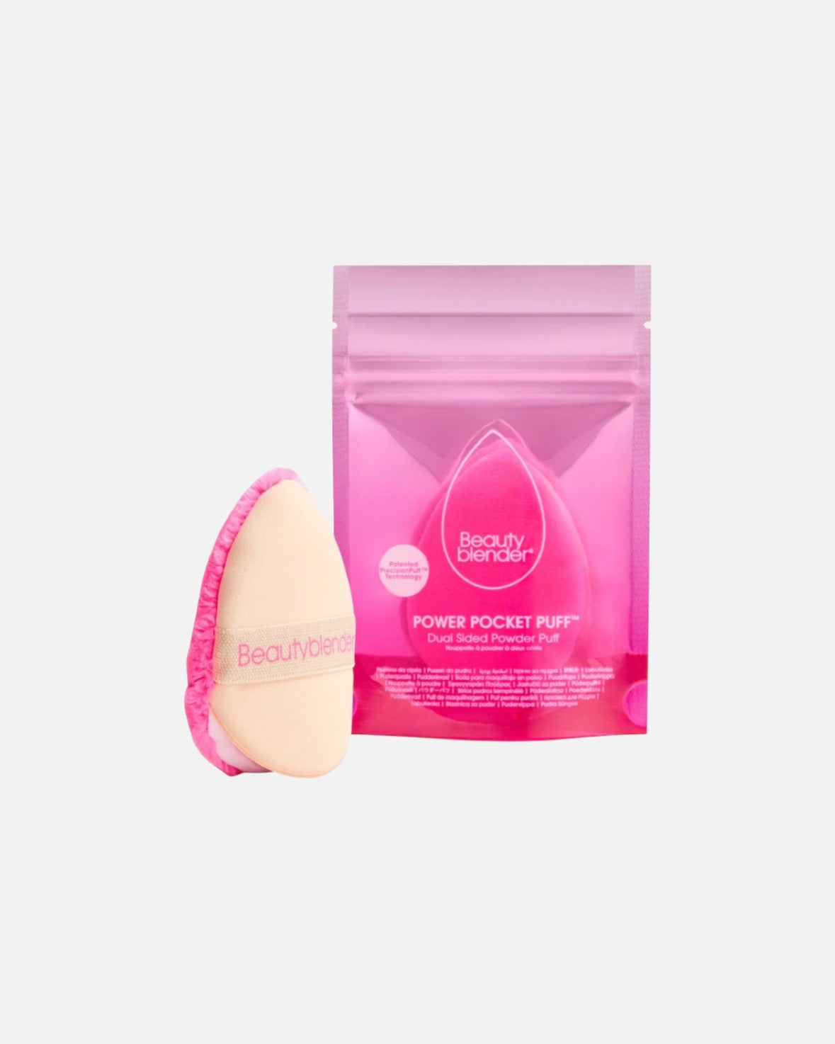 Beautyblender POWER POCKET PUFF™ Dual-Sided Powder Puff for Setting and Baking
