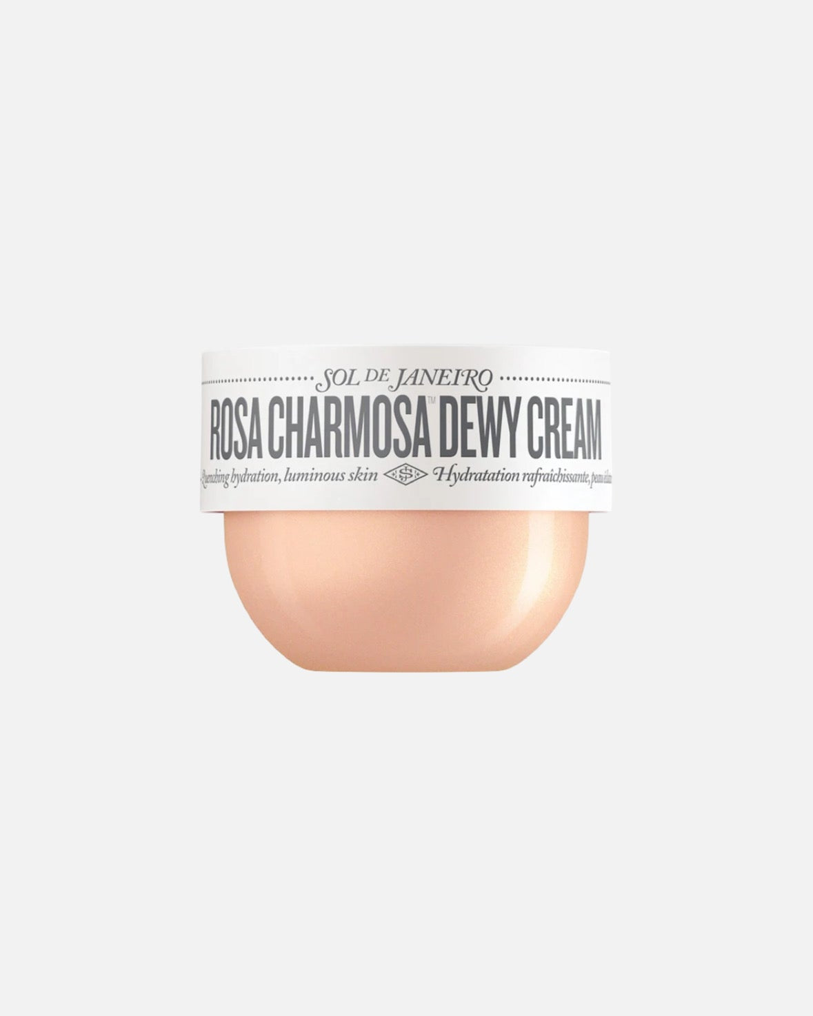Sol de Janeiro Rosa Charmosa™ Dewy Body Cream with Rosewater + Crystal Peptides