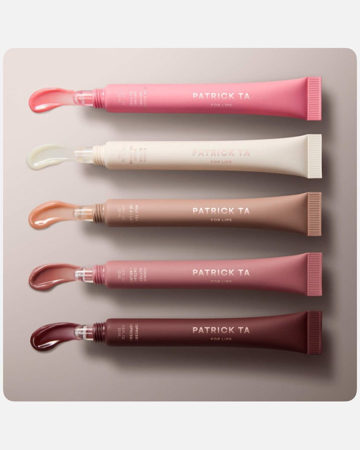 PATRICK TA Major Moisture Smoothing and Hydrating Tinted Lip Balm with Vitamin E