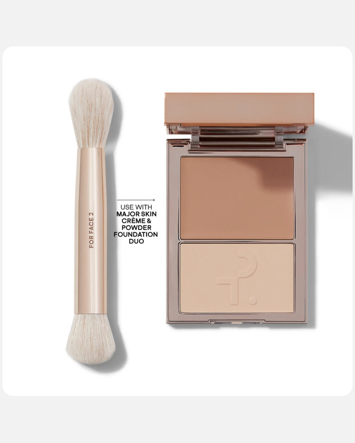 Patrick TA Dual Ended Complexion Brush N°2