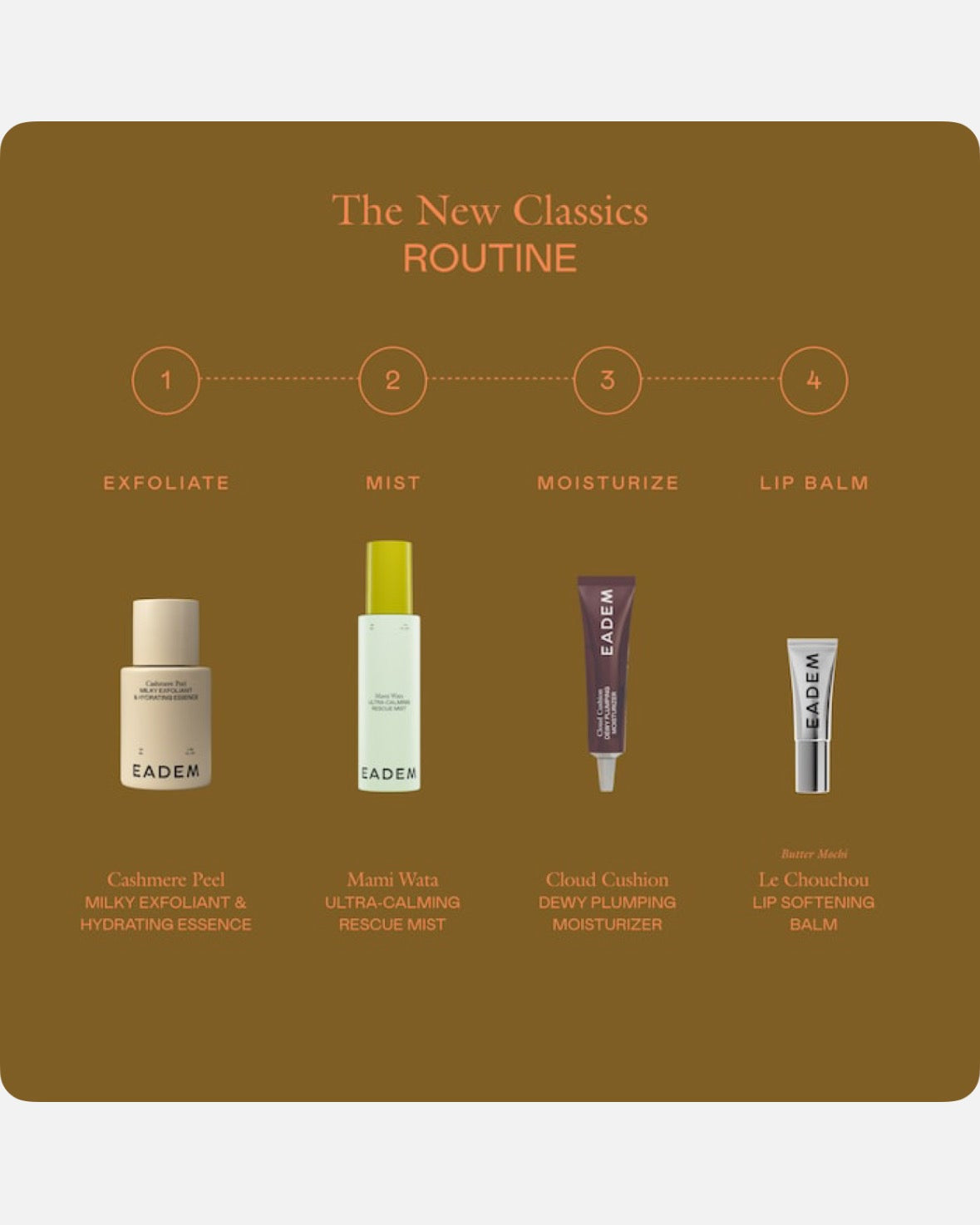 EADEM The New Classics Mini Everyday Skin + Lip Icons