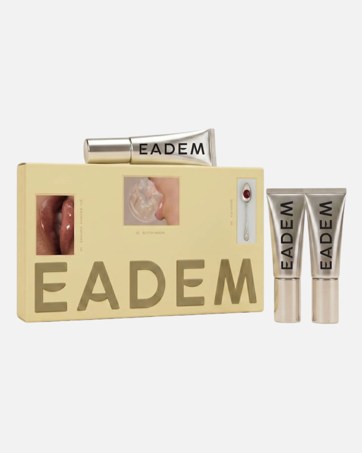 EADEM Mini Le Chouchou Peptides Nourishing + Softening Mini Lip Balm Trio