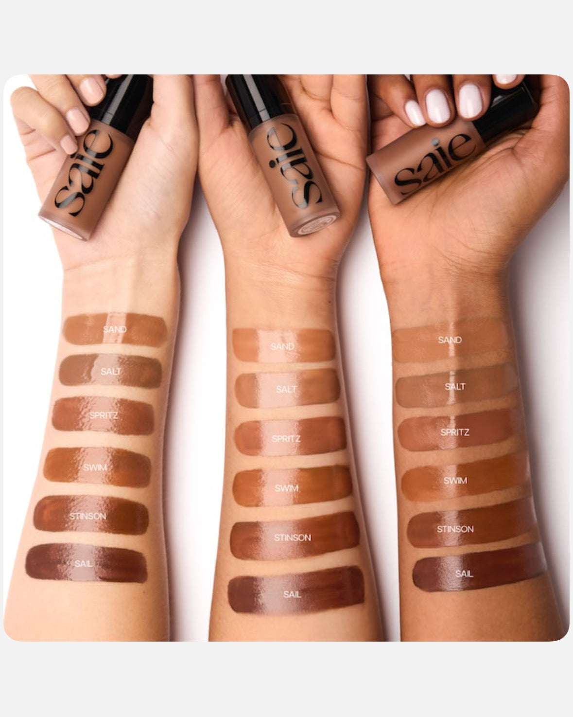 Saie Dew Bronze Soft-Focus Sculpting Liquid Bronzer