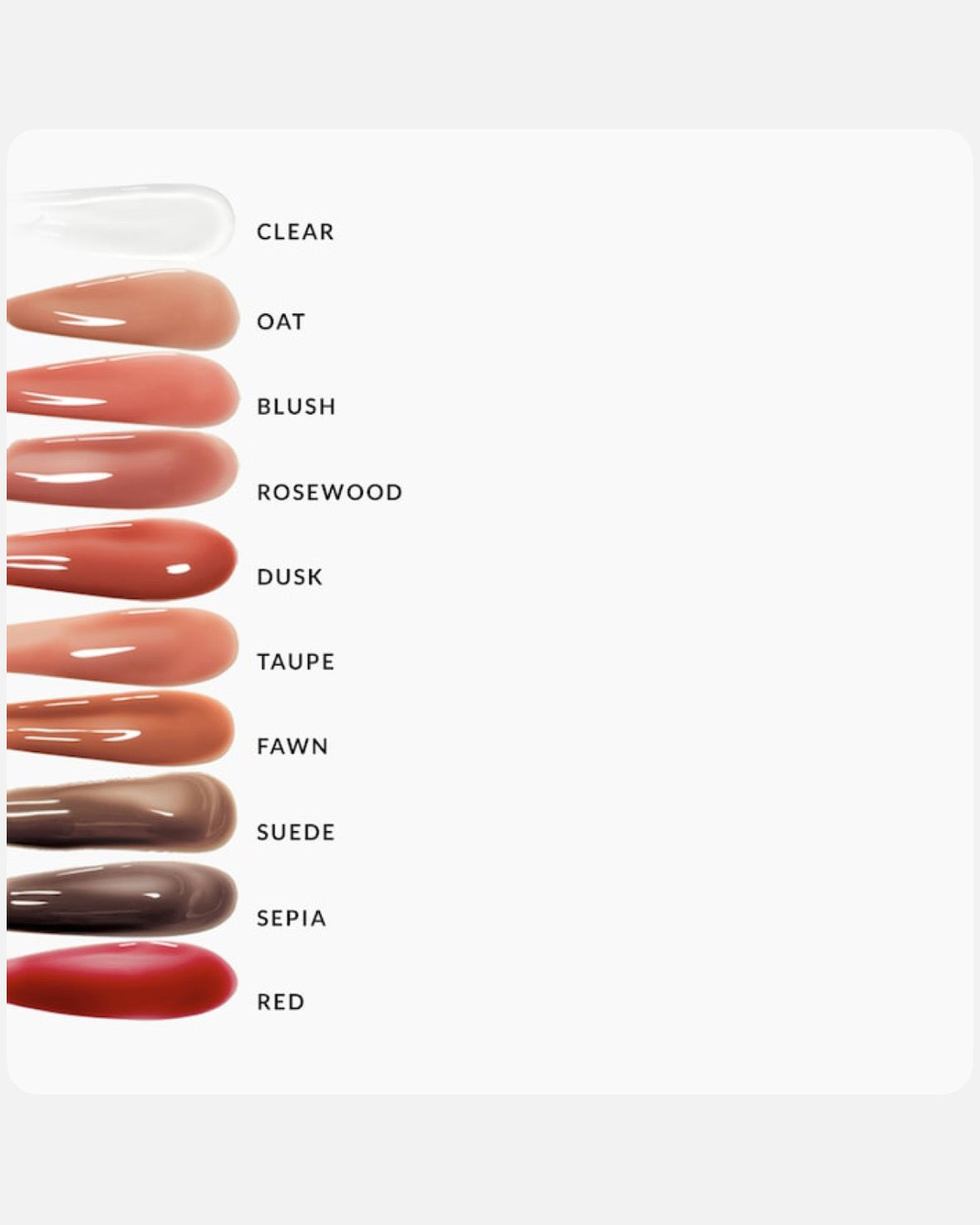 REFY Lip Gloss with Hyaluronic Acid
