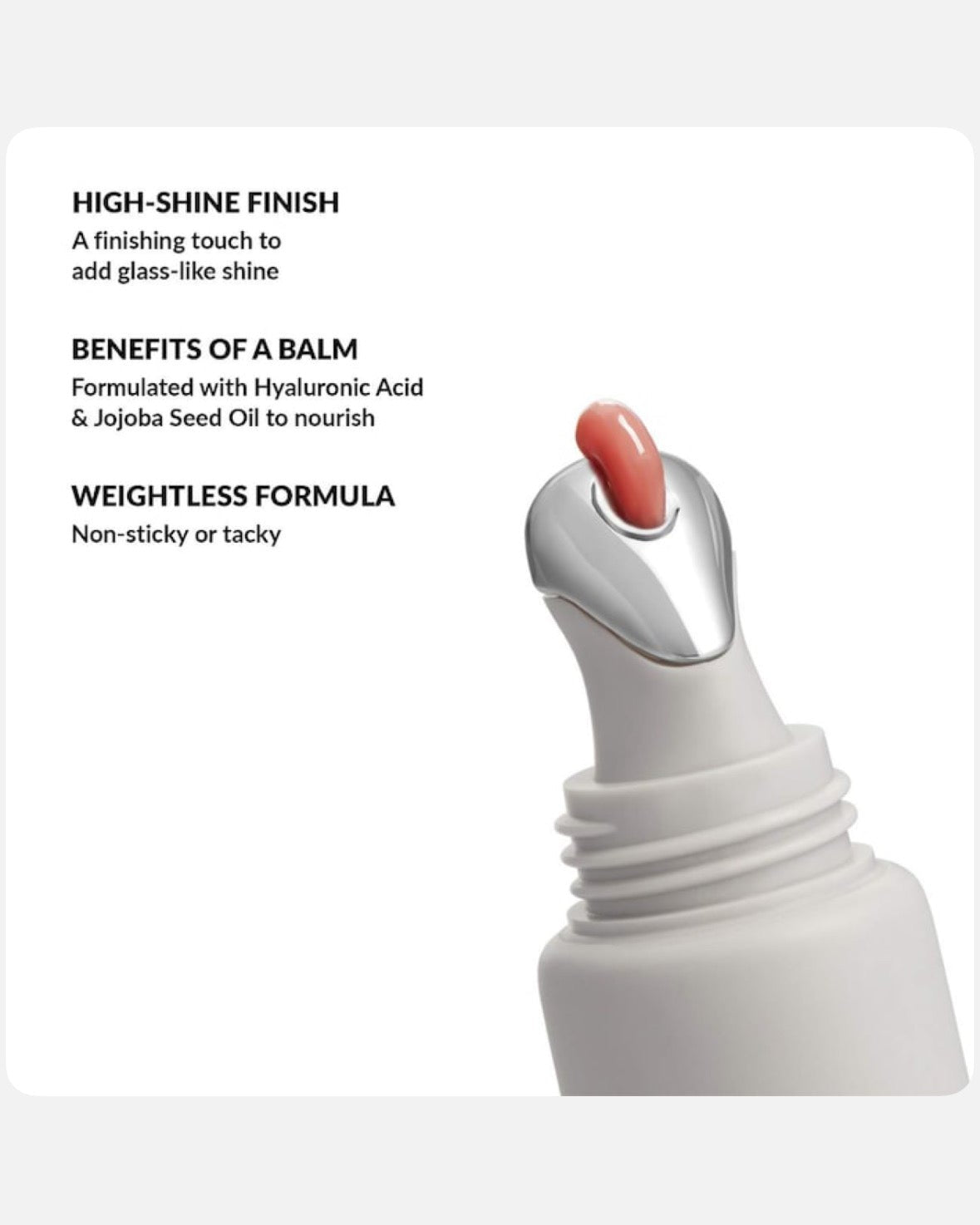 REFY Lip Gloss with Hyaluronic Acid
