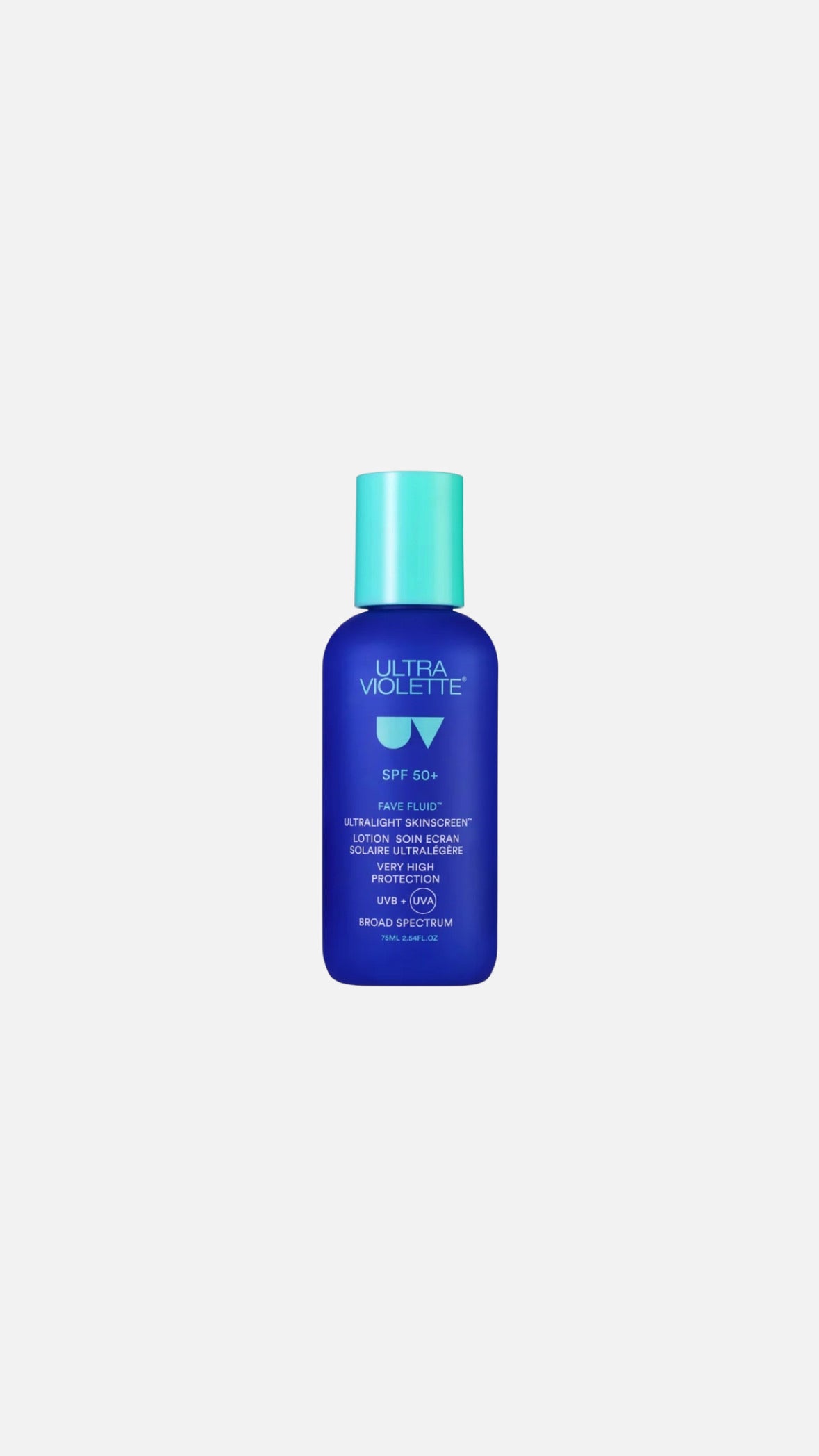 Ultra Violette Fave Fluid SPF 50+ Lightweight Skinscreen