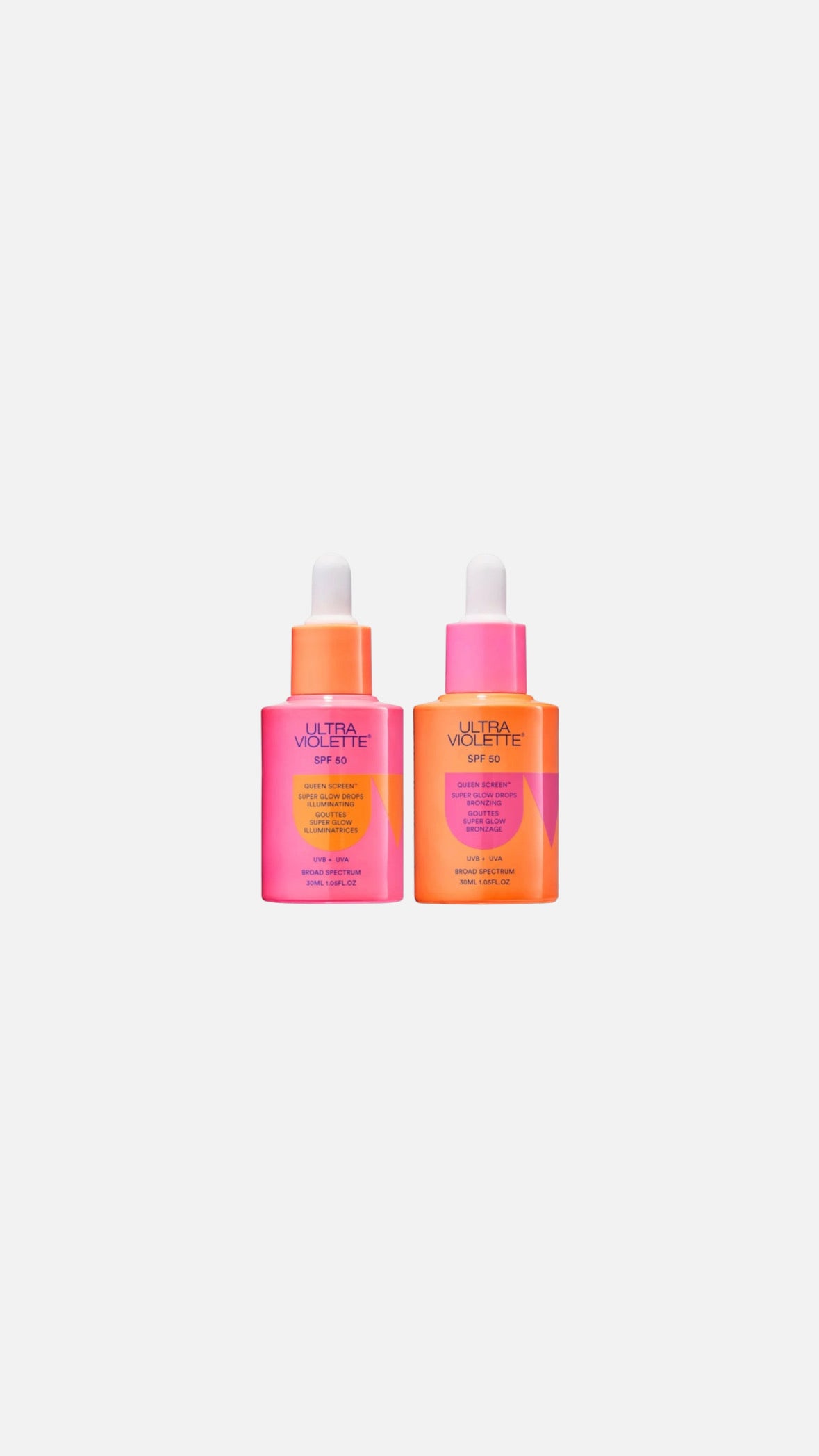 Ultra Violette Queen Screen Glow Drops Duo