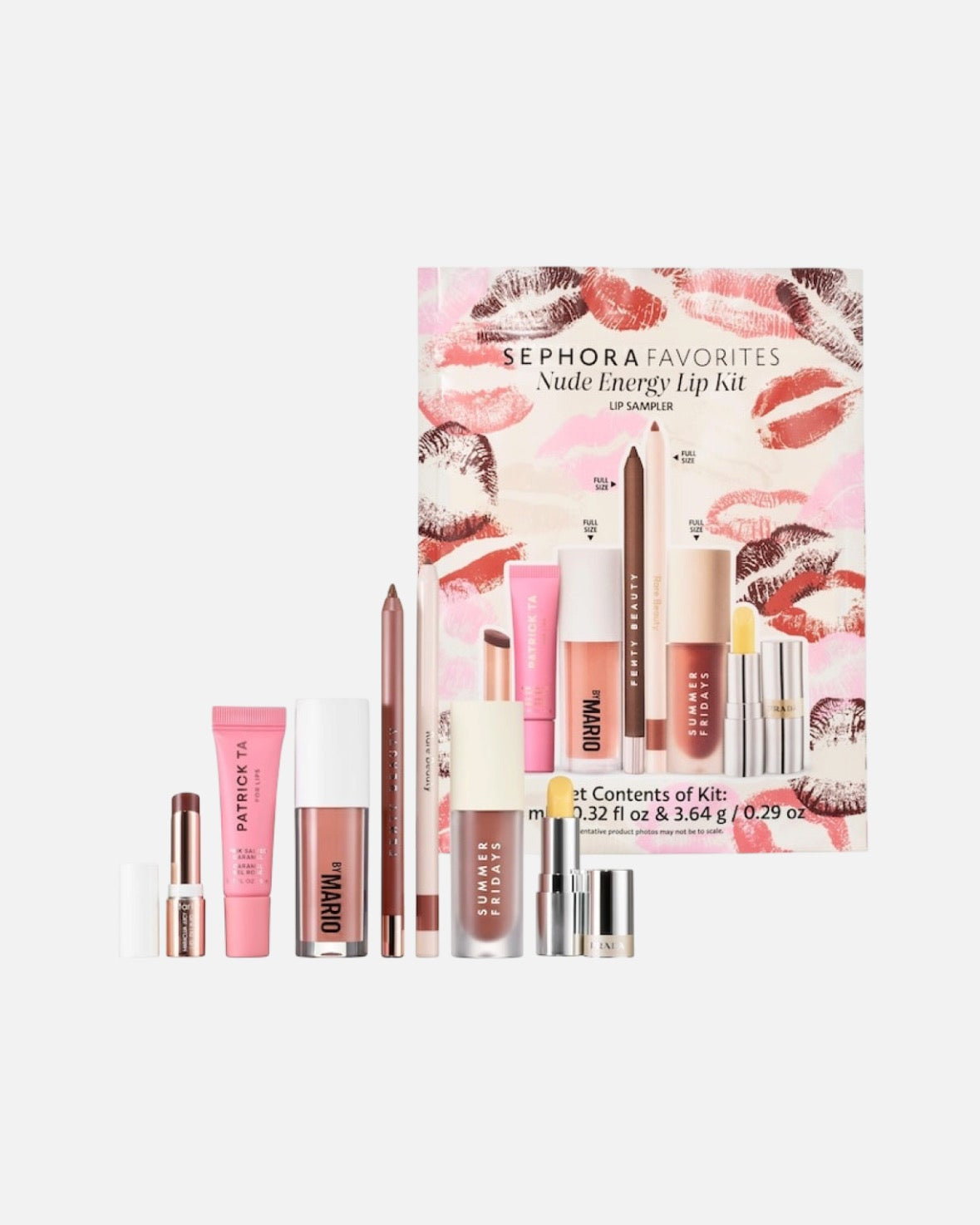 Sephora Favorites Nude Energy Lip Kit Makeup Set