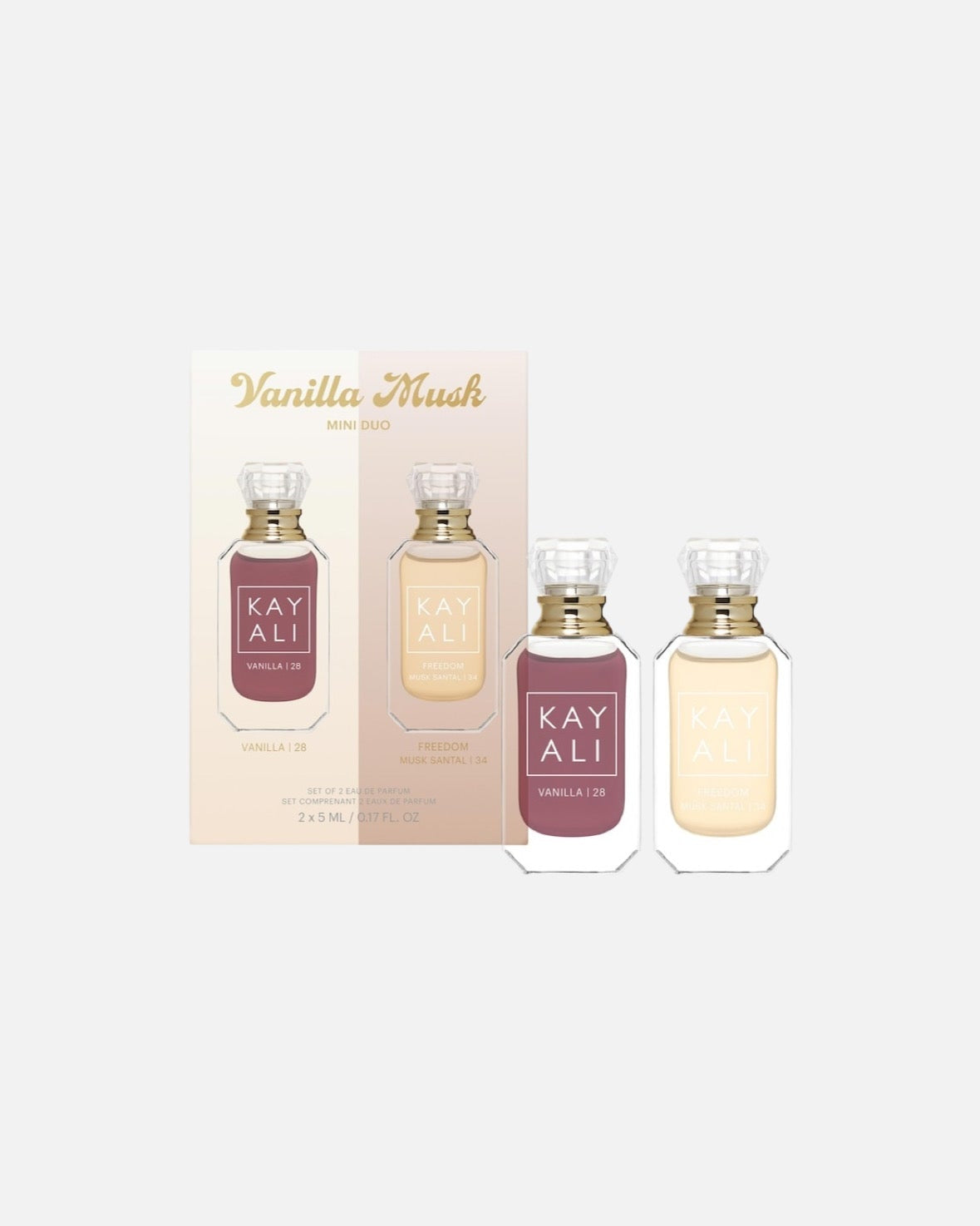 KAYALI Vanilla Musk Mini Duo Perfume Gift Set