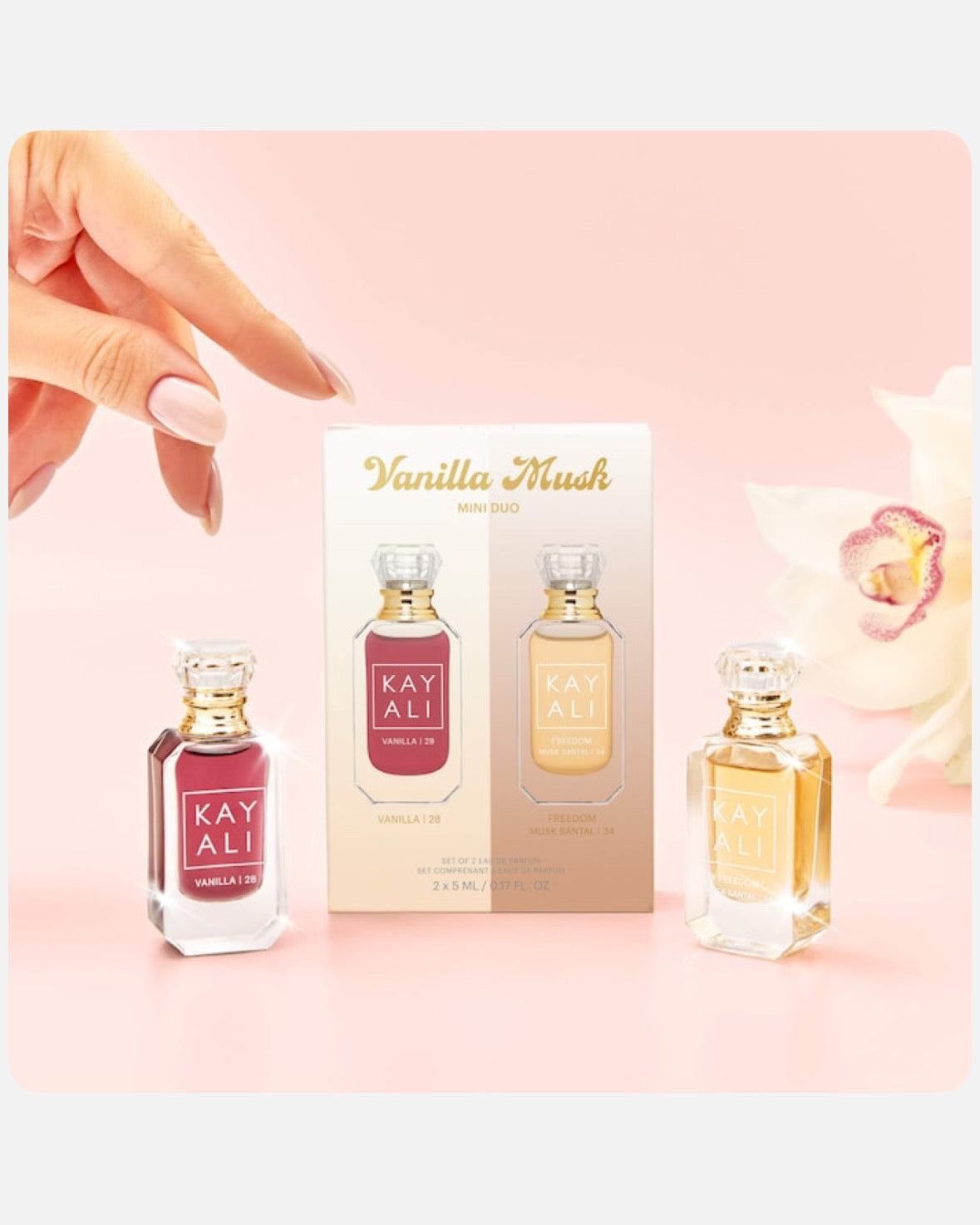 KAYALI Vanilla Musk Mini Duo Perfume Gift Set