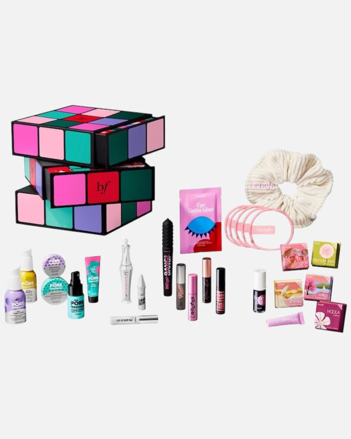 Benefit Cosmetics  Glam Cube 24-Day Makeup Advent Calendar Gift Set