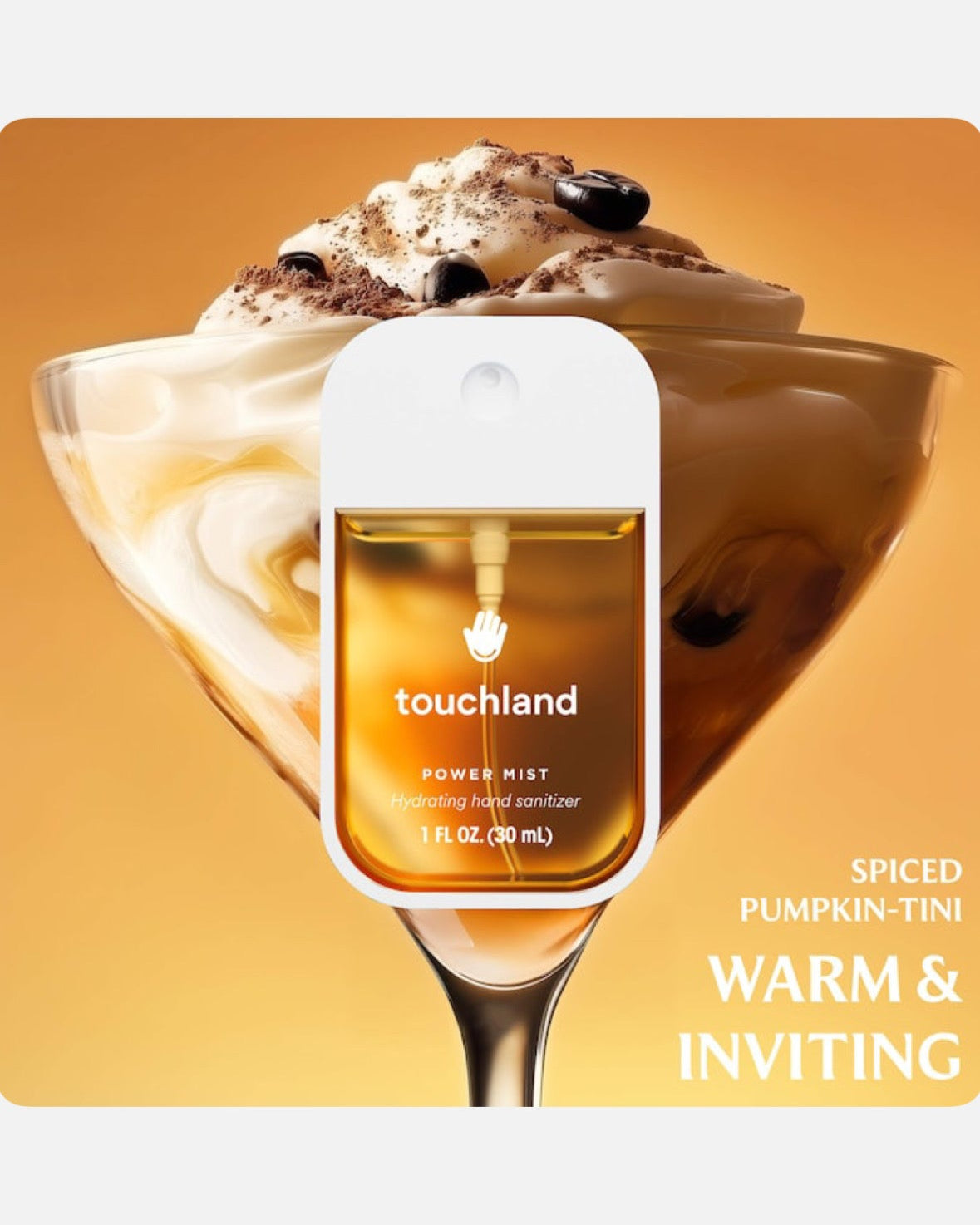 Touchland Limited Edition Power Mist Hydrating Hand Sanitizer Seasonal Trio Set