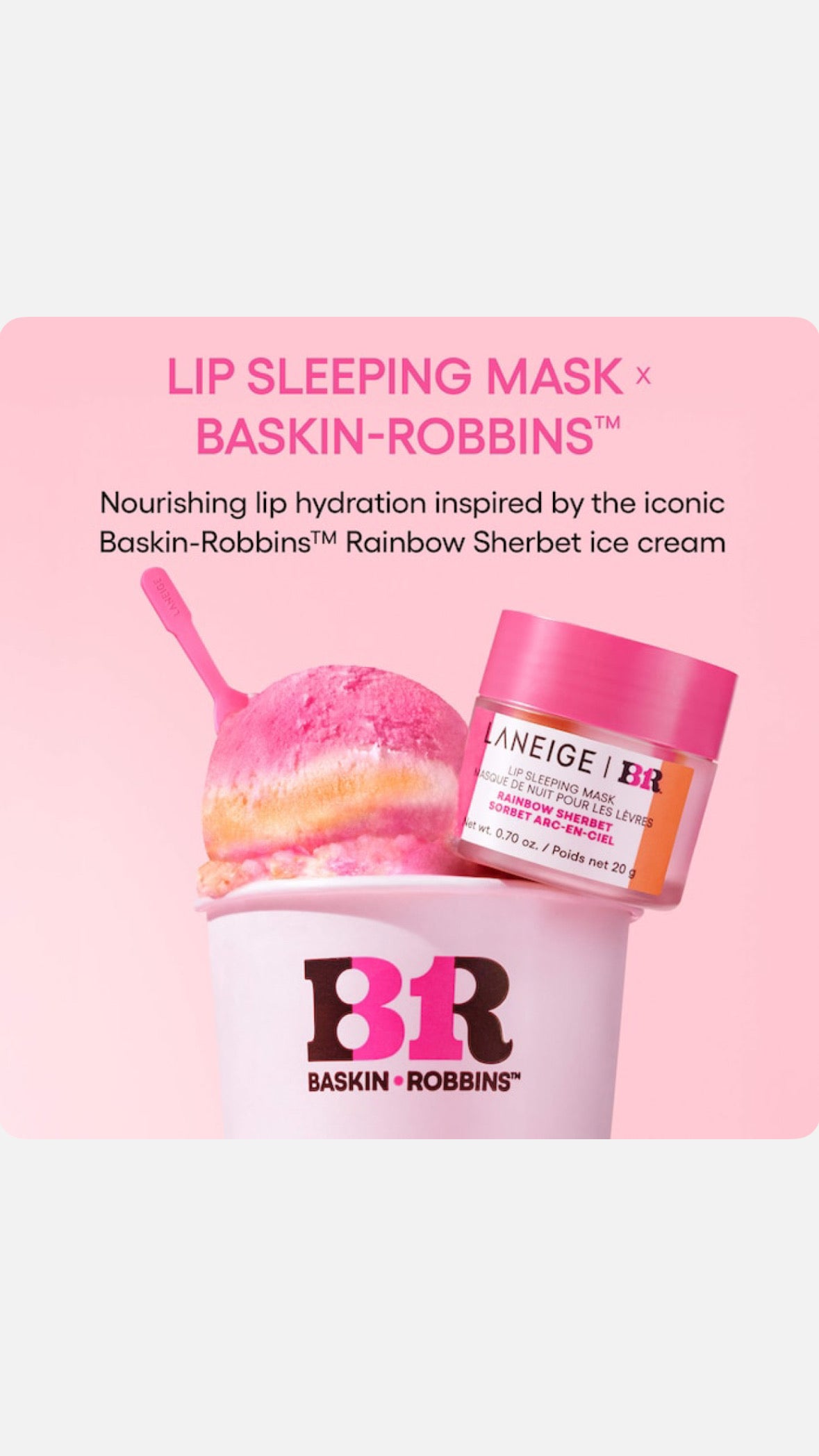 LANEIGE Lip Sleeping Mask Intense Hydration with Vitamin C