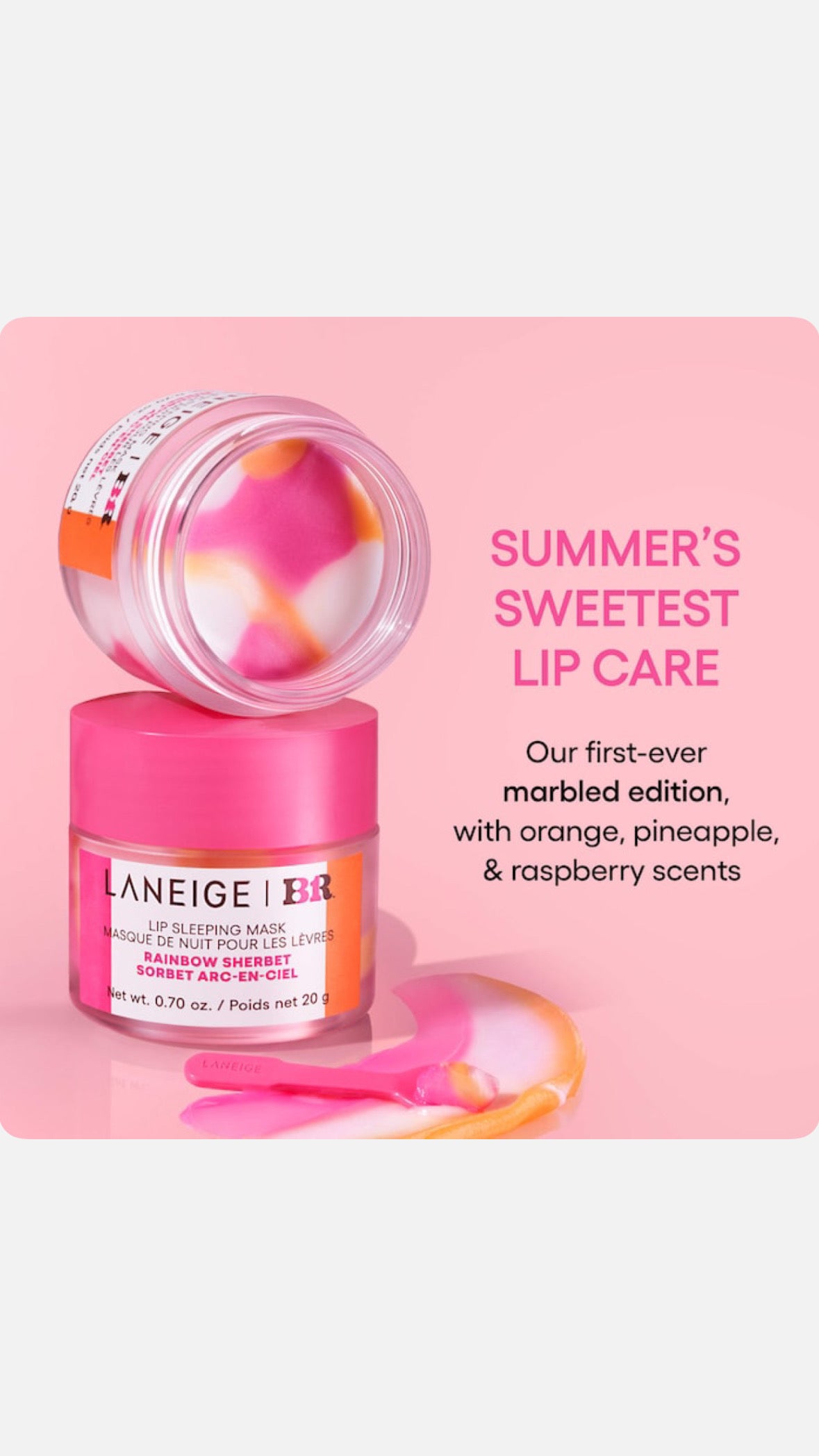 LANEIGE Lip Sleeping Mask Intense Hydration with Vitamin C