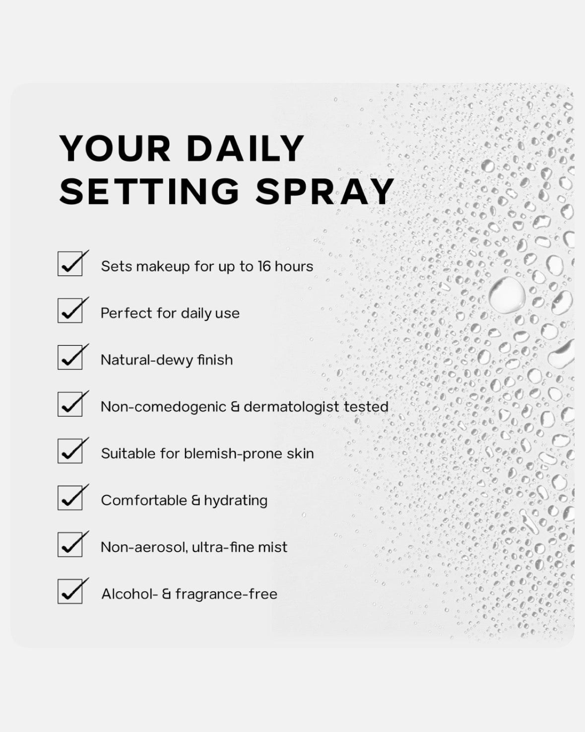 Saie CitySet™ Ultra-Fine Mist Setting Spray with 16 Hour Wear
