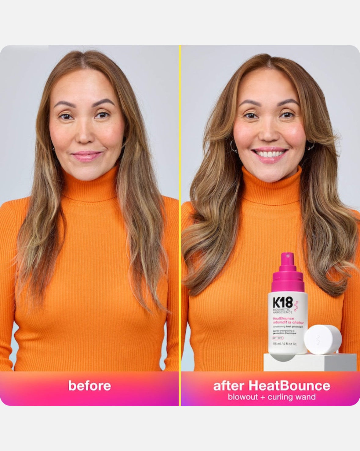 K18 Biomimetic Hairscience HeatBounce™ Leave-In Conditioner Heat Protectant