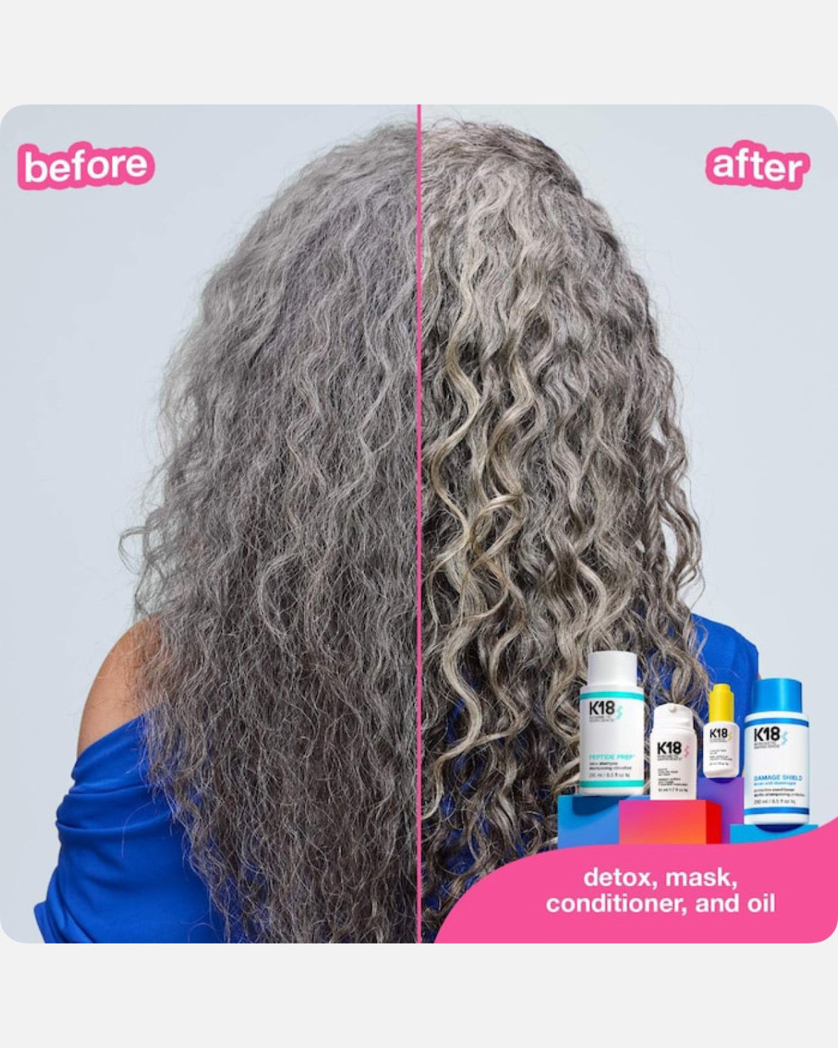 K18 Biomimetic Hairscience PEPTIDE PREP™ Clarifying Detox Shampoo