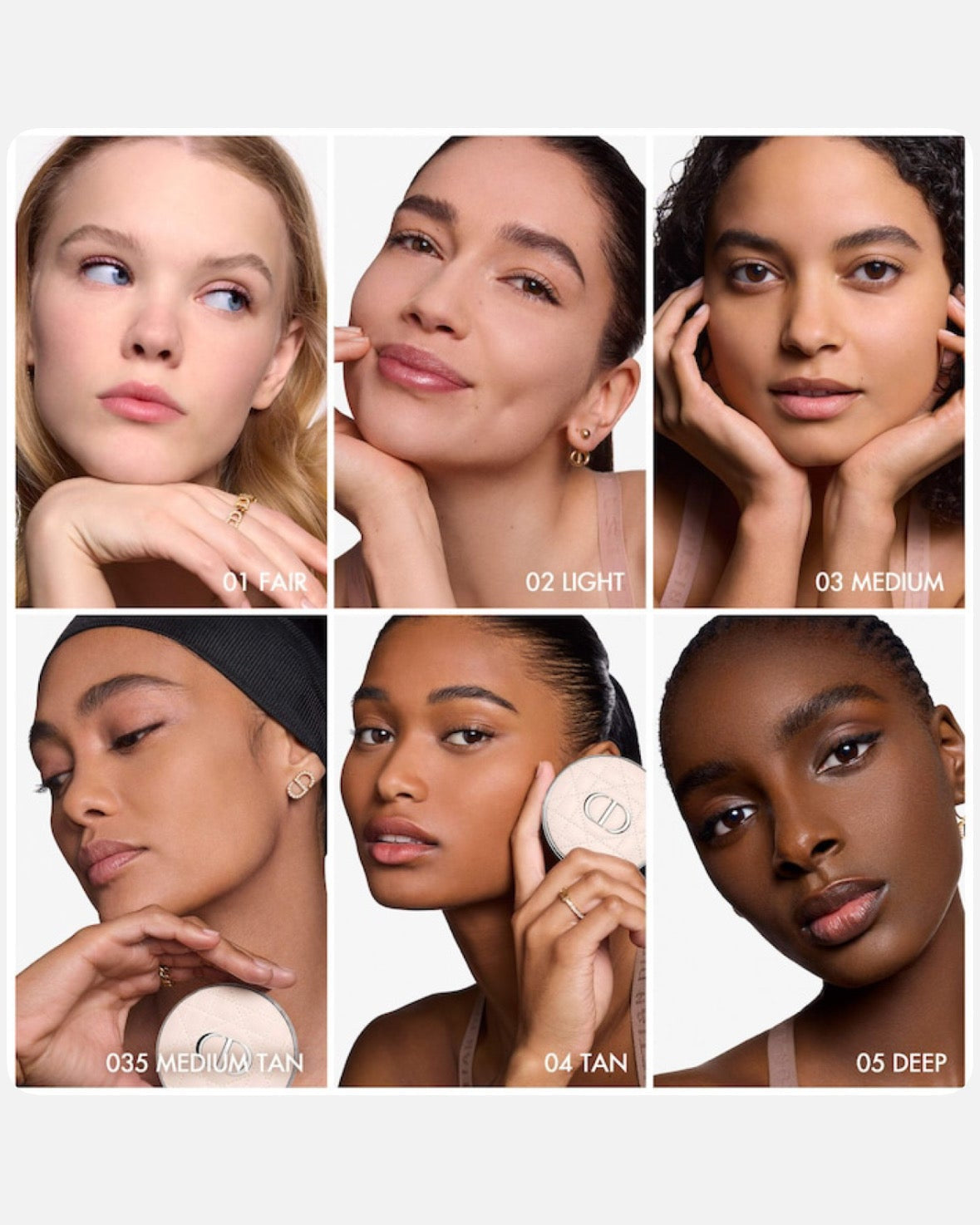 DIOR Forever Nude Matte and Radiant Pressed Powder