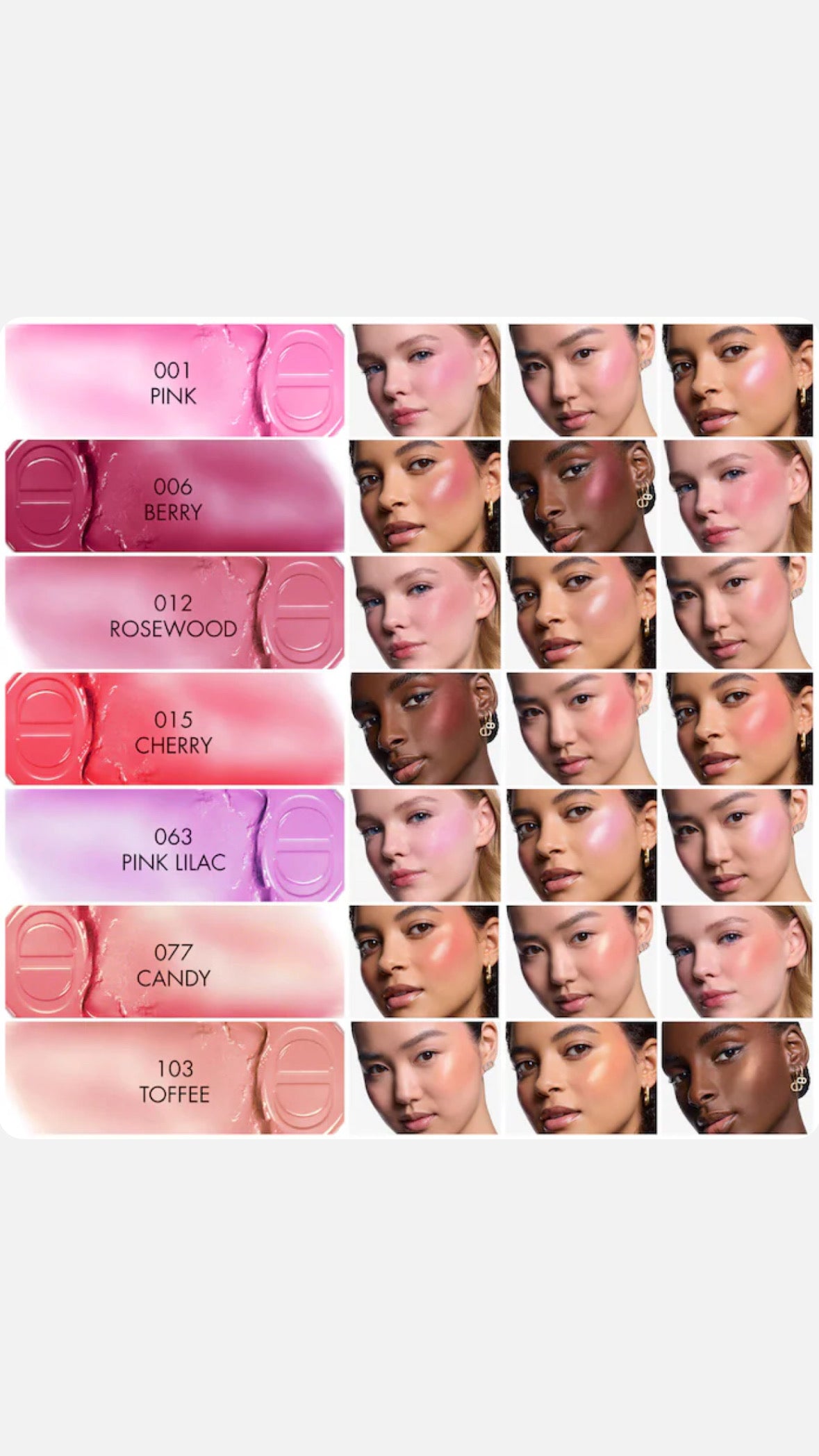 DIOR Rosy Glow Blush Stick