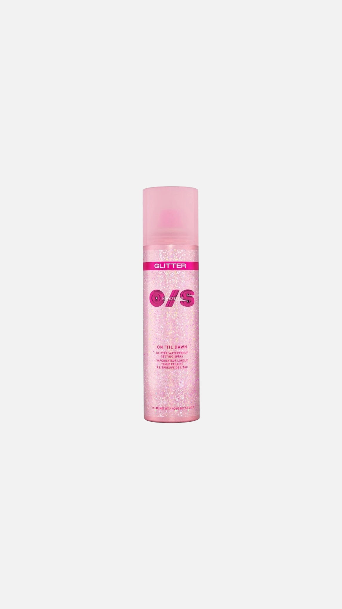 ONE/SIZE by Patrick Starrr On 'Til Dawn - Waterproof, long-lasting setting spray with glitter particles