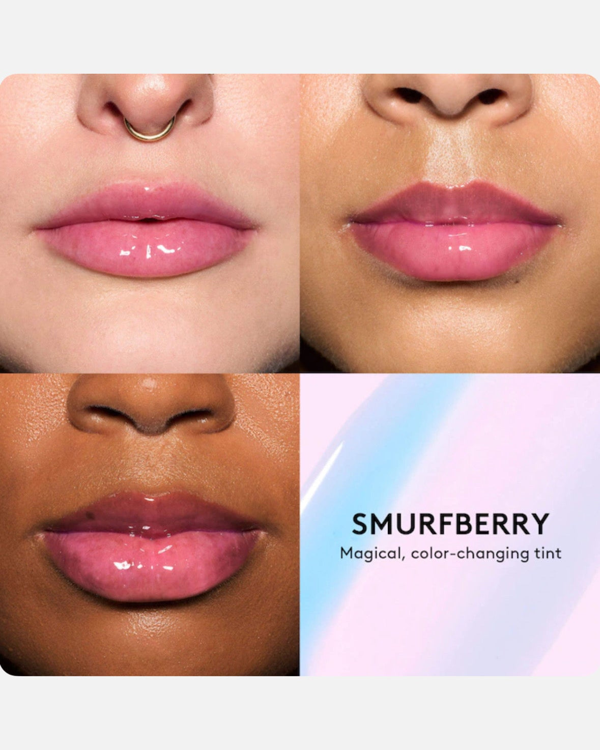 Fenty Beauty by Rihanna Smurfette Smooches Lip Essentials Duo + Keychain