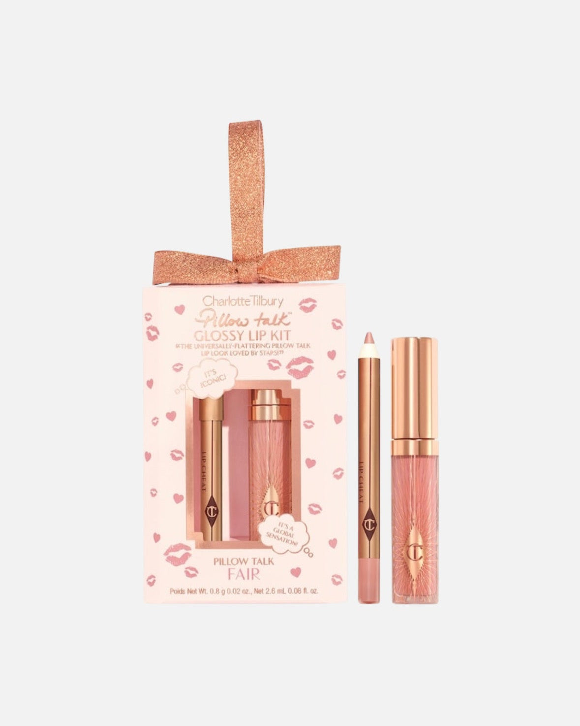 Charlotte Tilbury Mini Pillow Talk Glossy Lip Duos