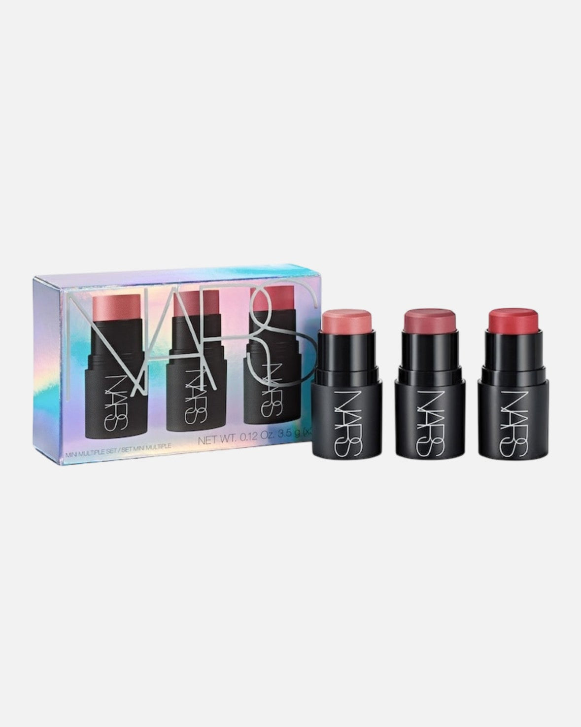 NARS Mini Multiple Soft Blur Blush Stick Set for Cheeks, Eyes, and Lips