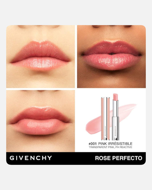 Givenchy Rose Perfecto Lip Balm 24H Hydration Mini Size